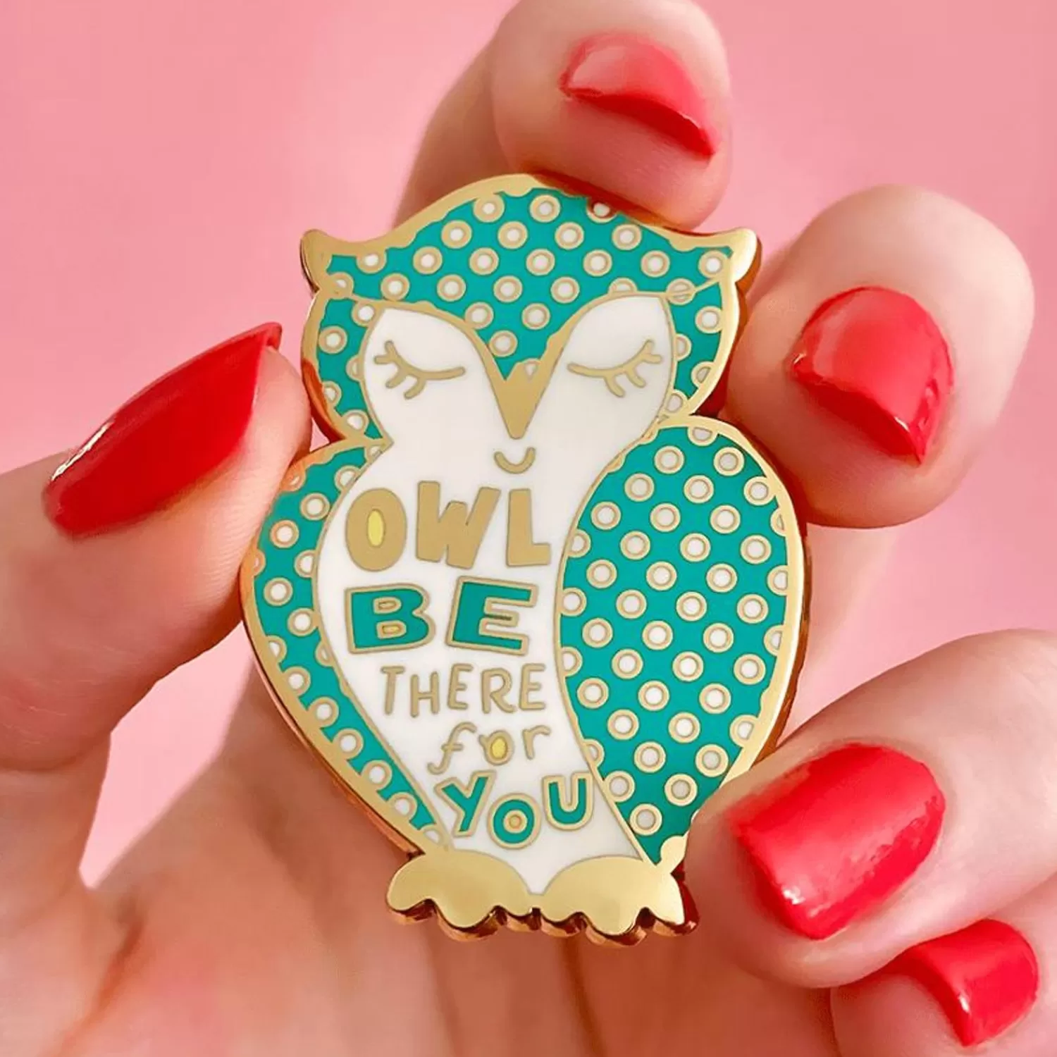 Owl Be There For You Enamel Pin*Erstwilder Sale