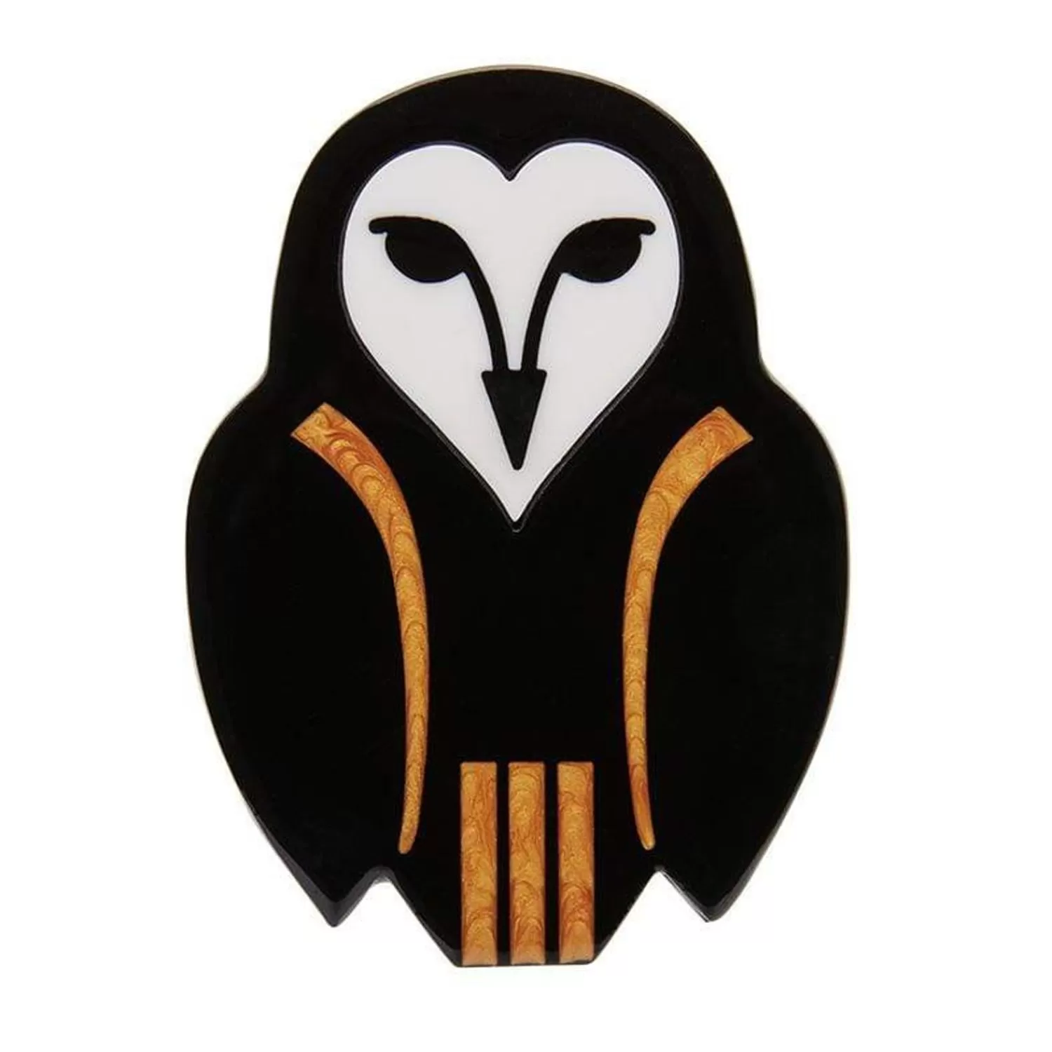 Owl Ornamental Brooch*Erstwilder Store