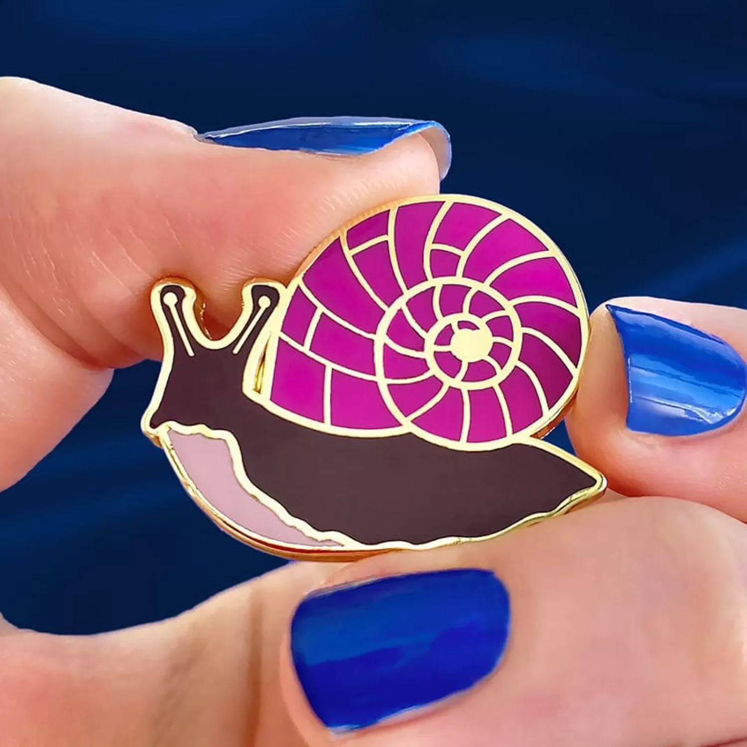 Painted Shell Enamel Pin*Erstwilder Best