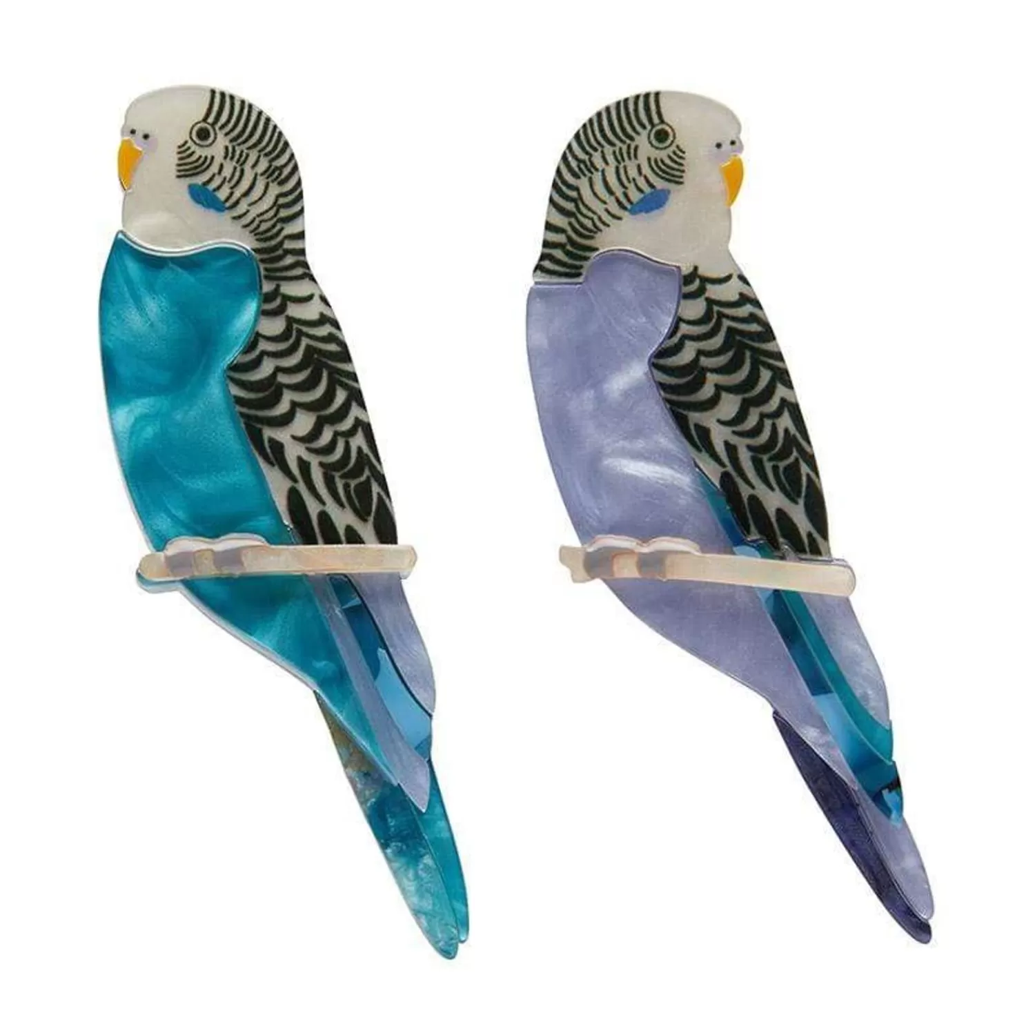 Pair O' Keets Brooch Set*Erstwilder Best Sale