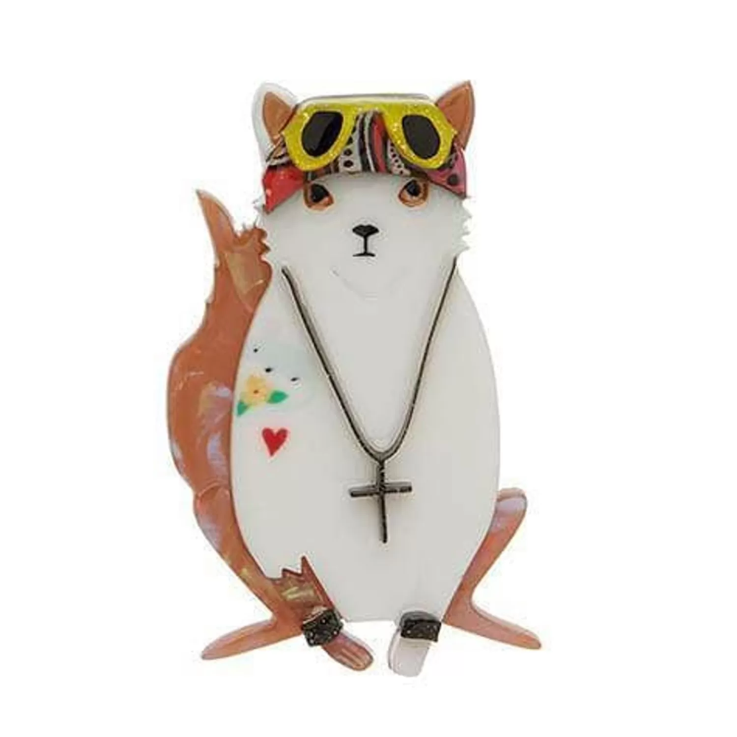 Paradise City Cat Brooch*Erstwilder Sale