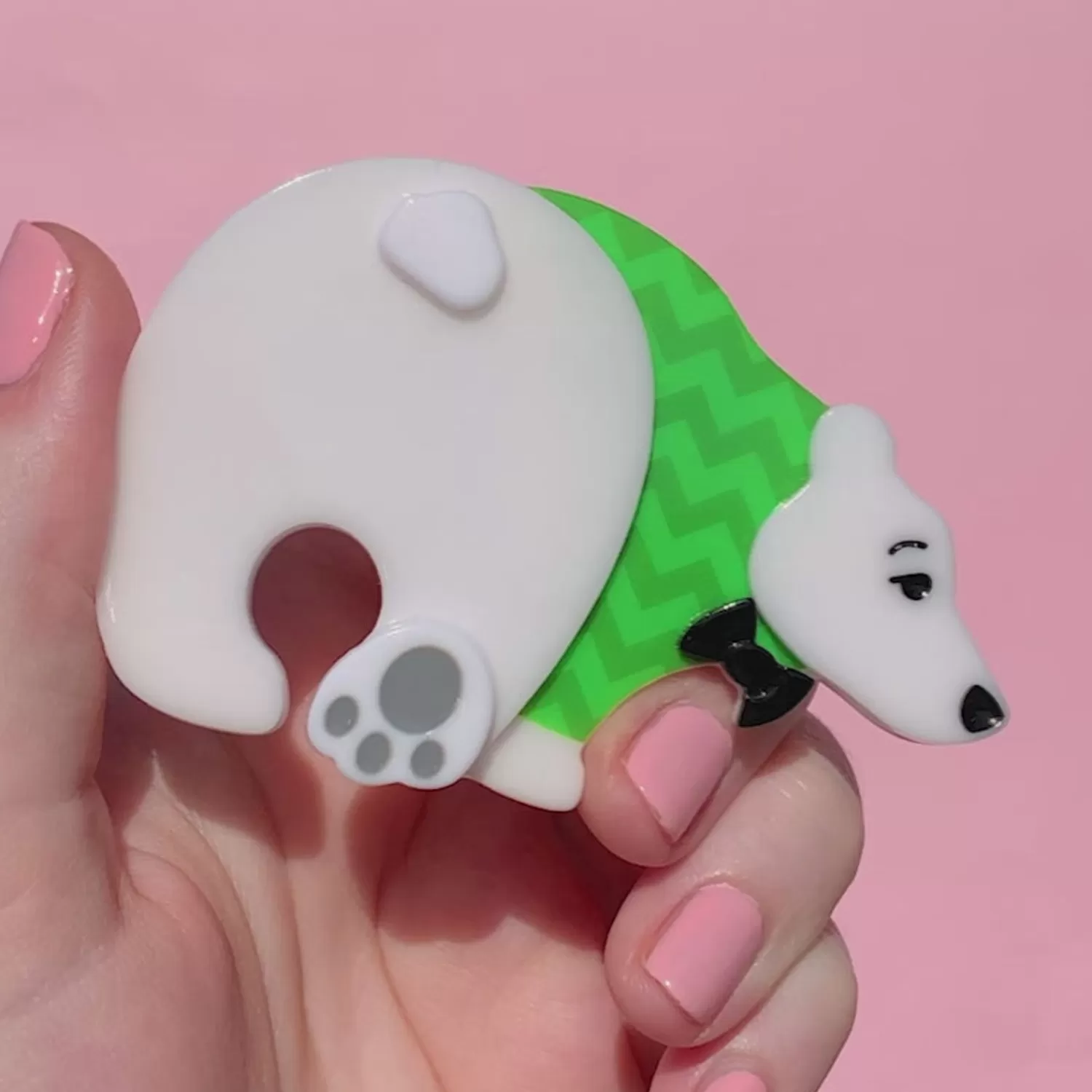 Paulo The Polar Bear Brooch*Erstwilder Sale