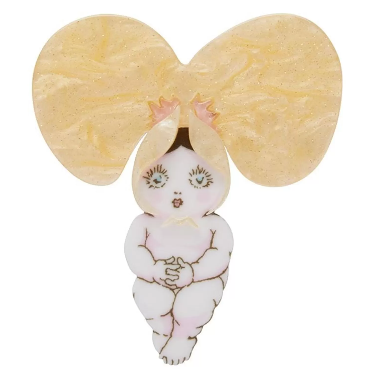 Peababy Brooch*Erstwilder Best Sale