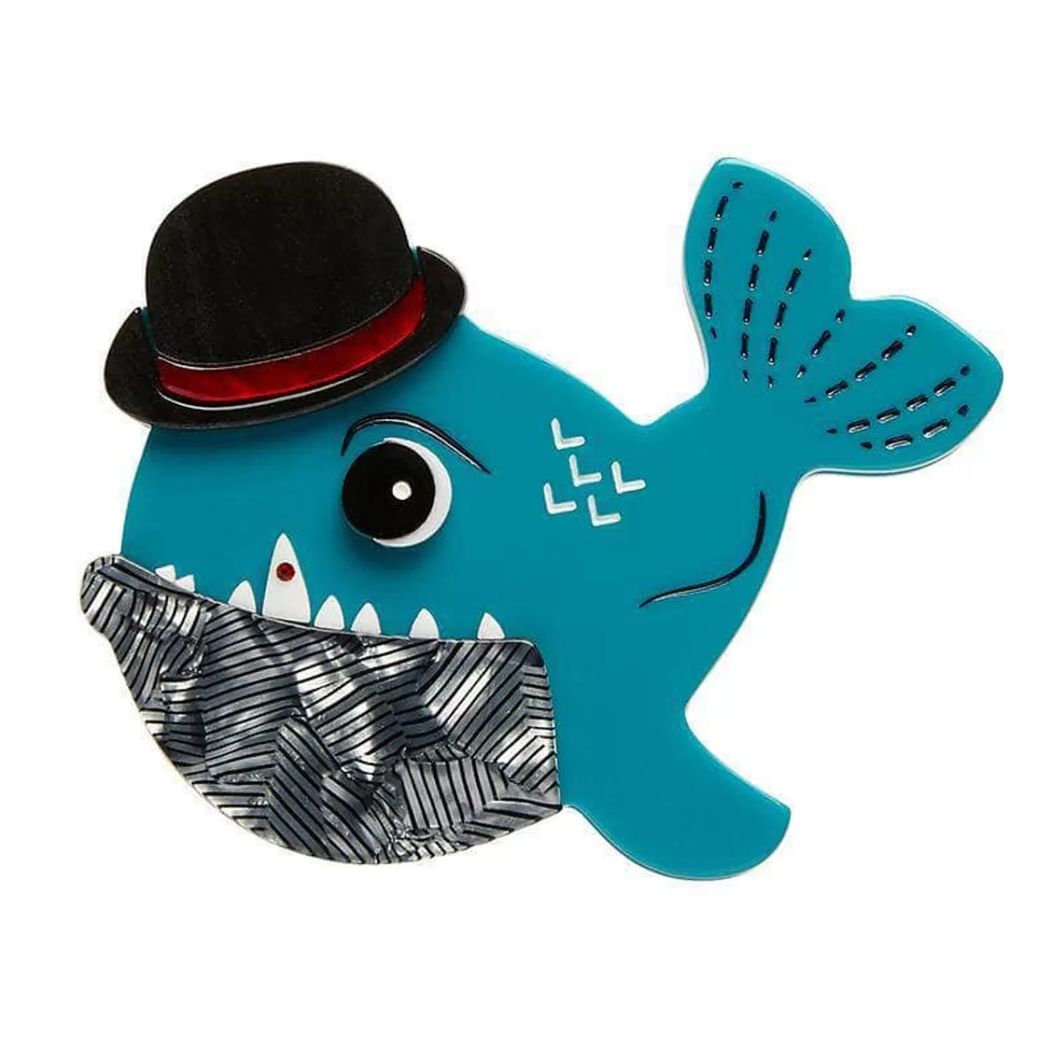 Pedro The Piranha Brooch*Erstwilder Flash Sale