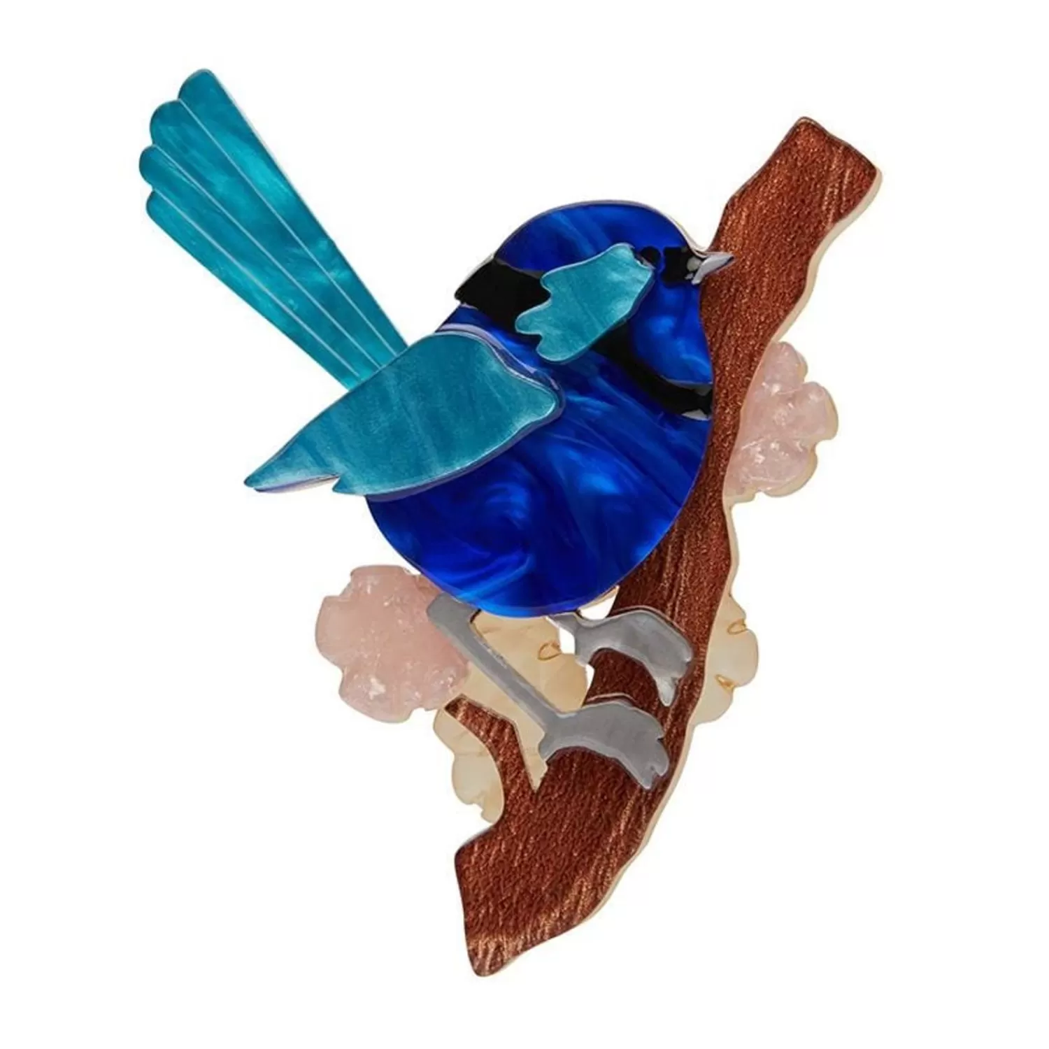 Phoebe The Fairy Wren Brooch*Erstwilder Cheap