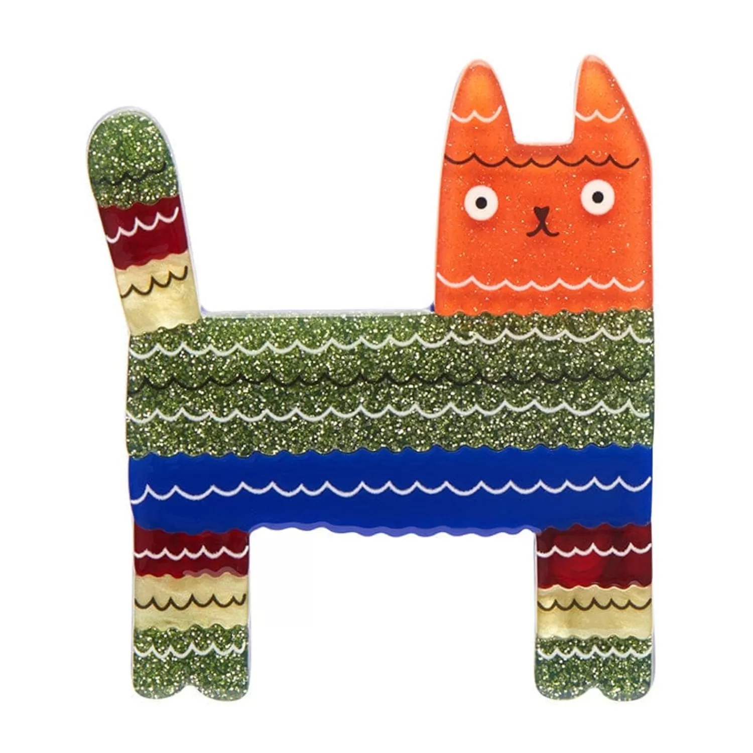 Pinata Cat Brooch*Erstwilder Best