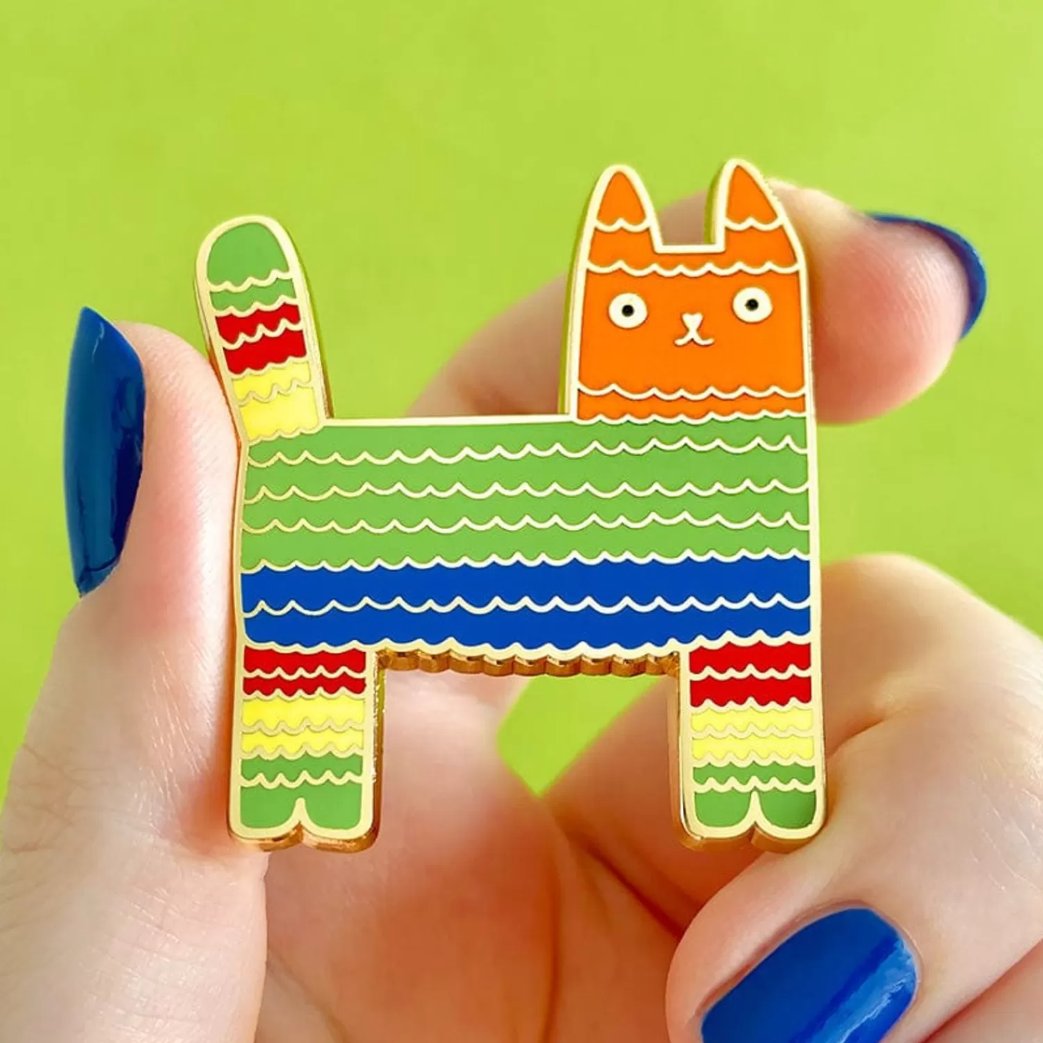 Pinata Cat Enamel Pin*Erstwilder New