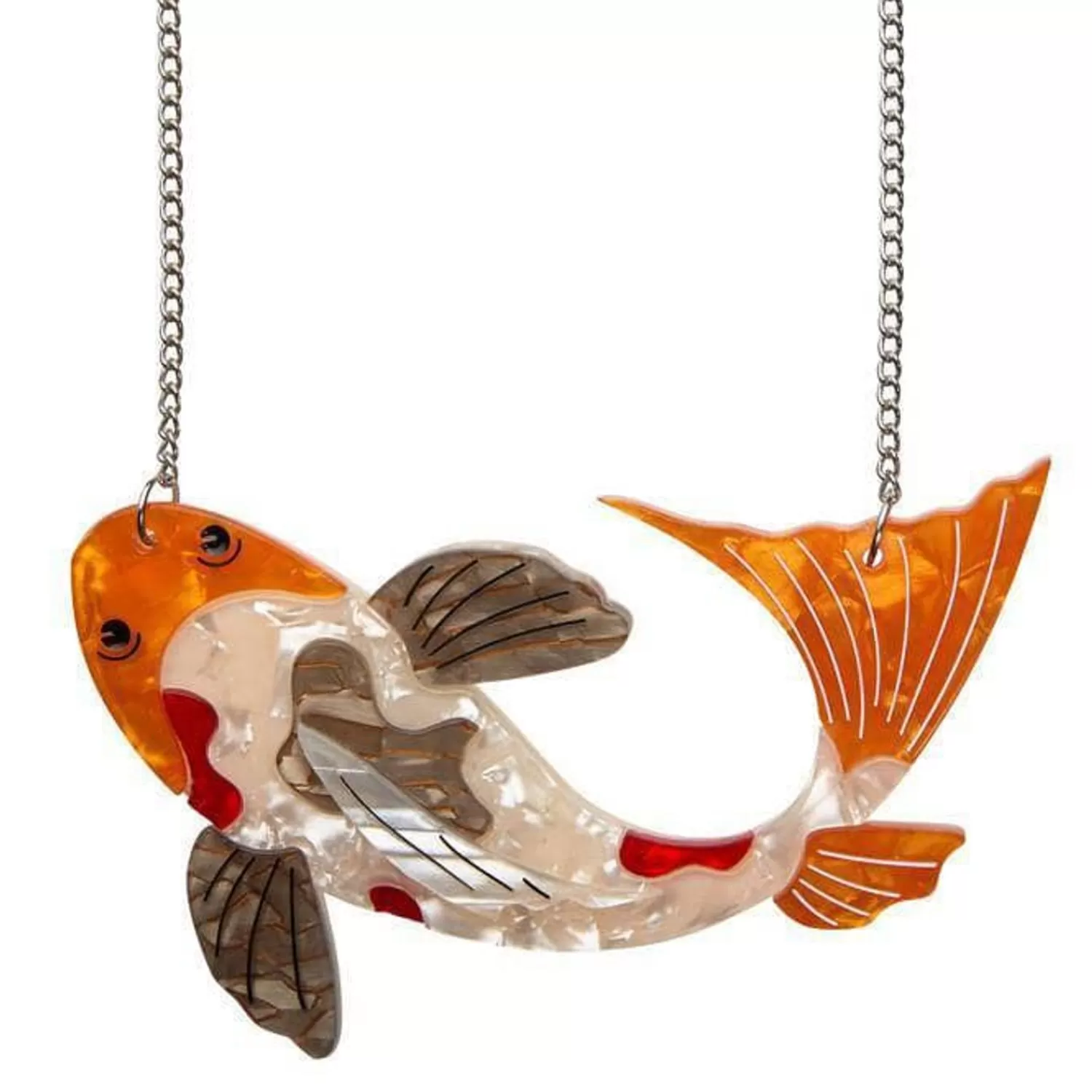 Playing Koi Necklace*Erstwilder Sale