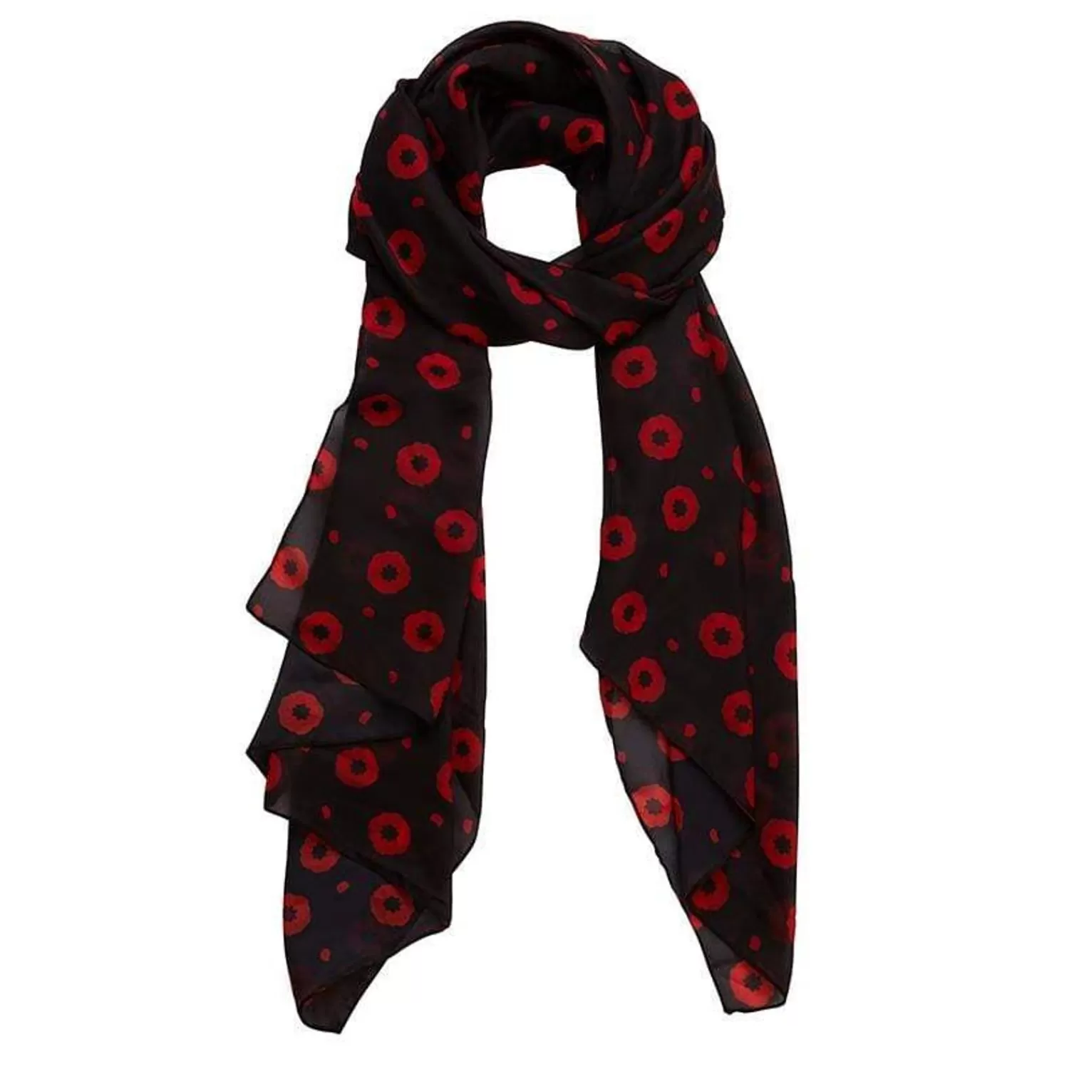 Poppy Field Large Neck Scarf*Erstwilder Clearance