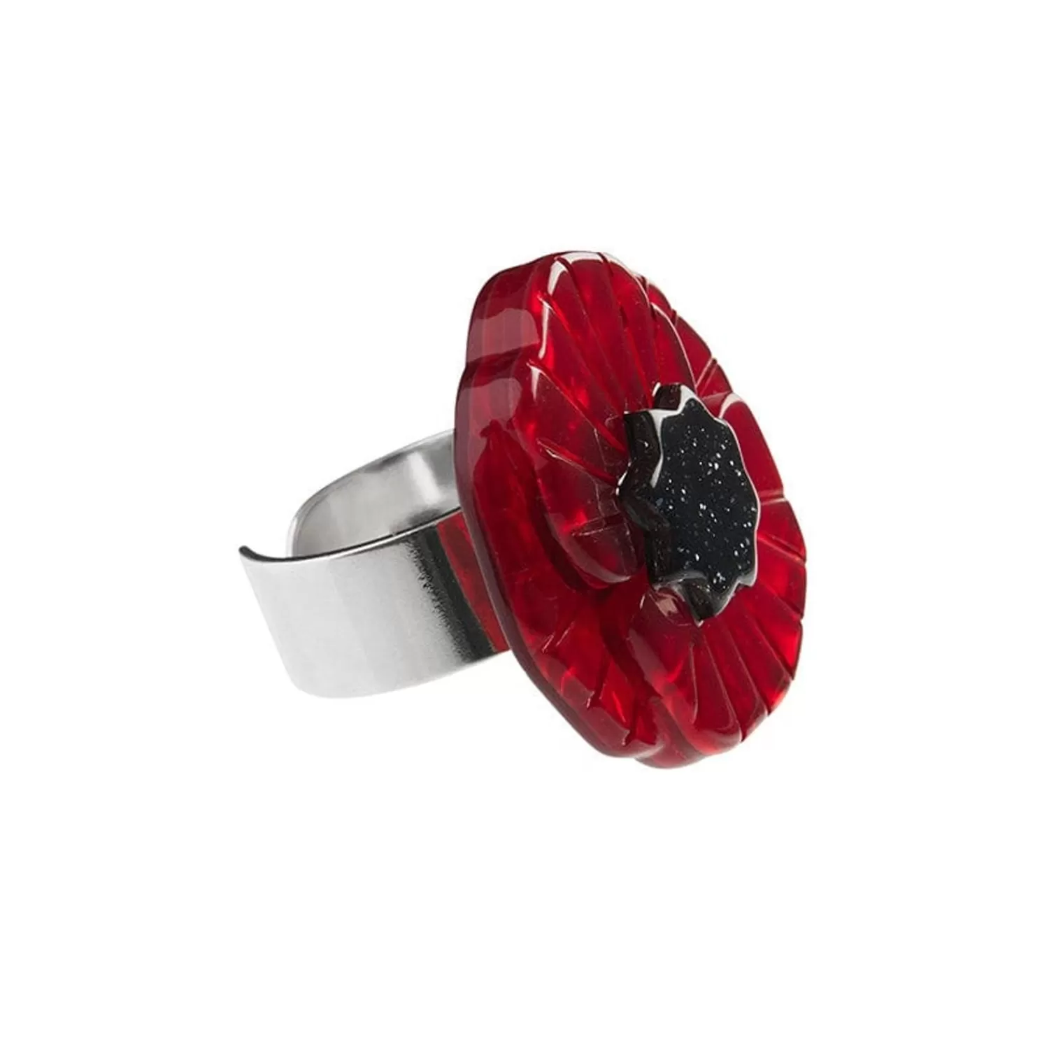 Poppy Field Statement Ring*Erstwilder Discount