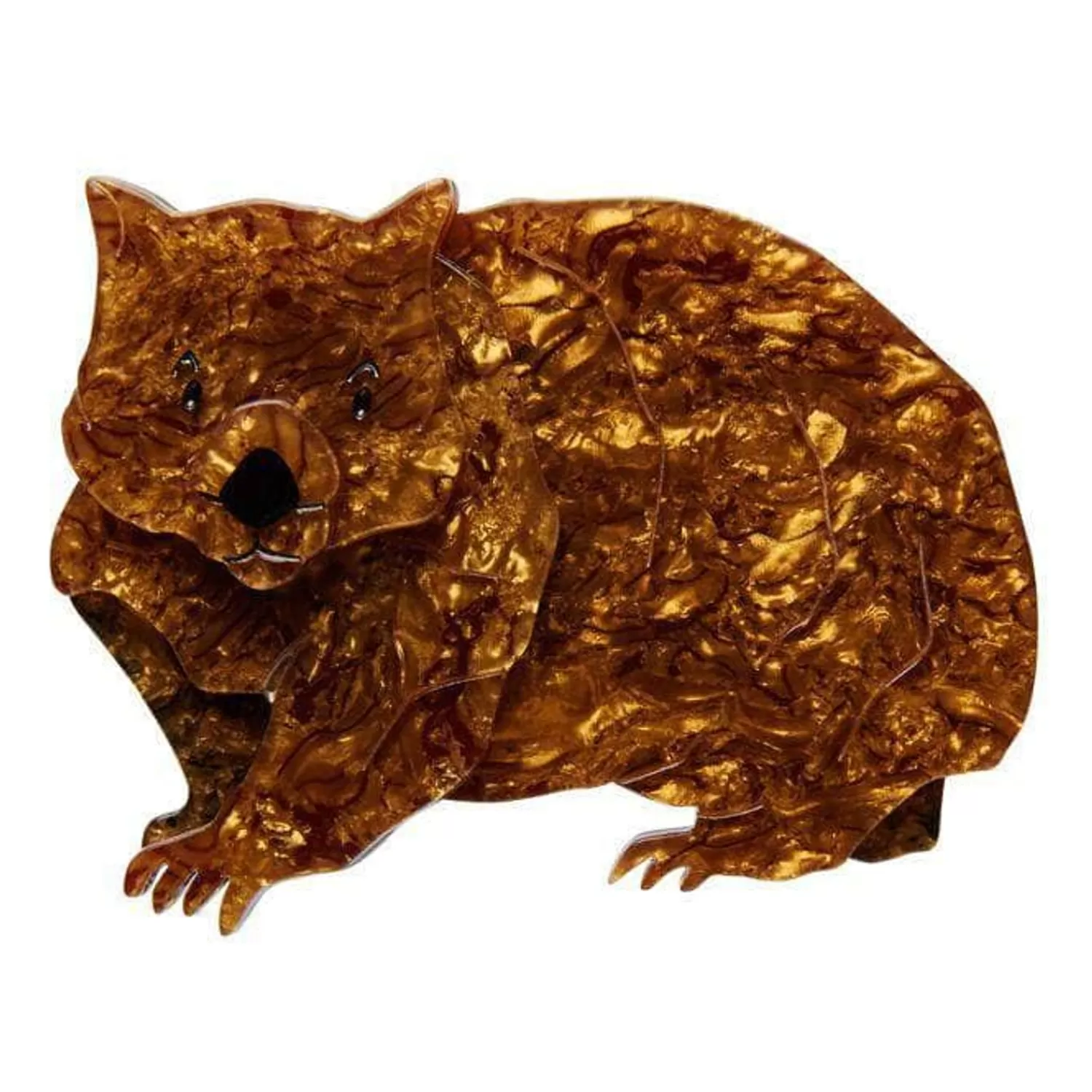 Pot-Belly Patrick Wombat Brooch*Erstwilder Flash Sale