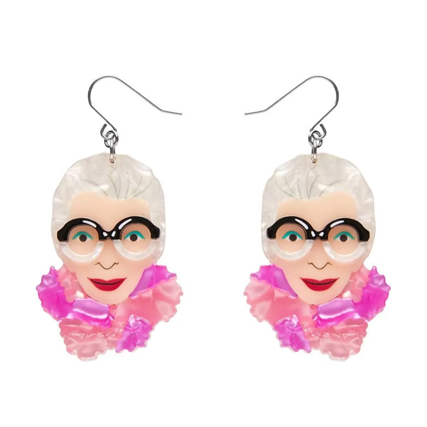 Pretty In Pom Poms Iris Drop Earrings*Erstwilder Store