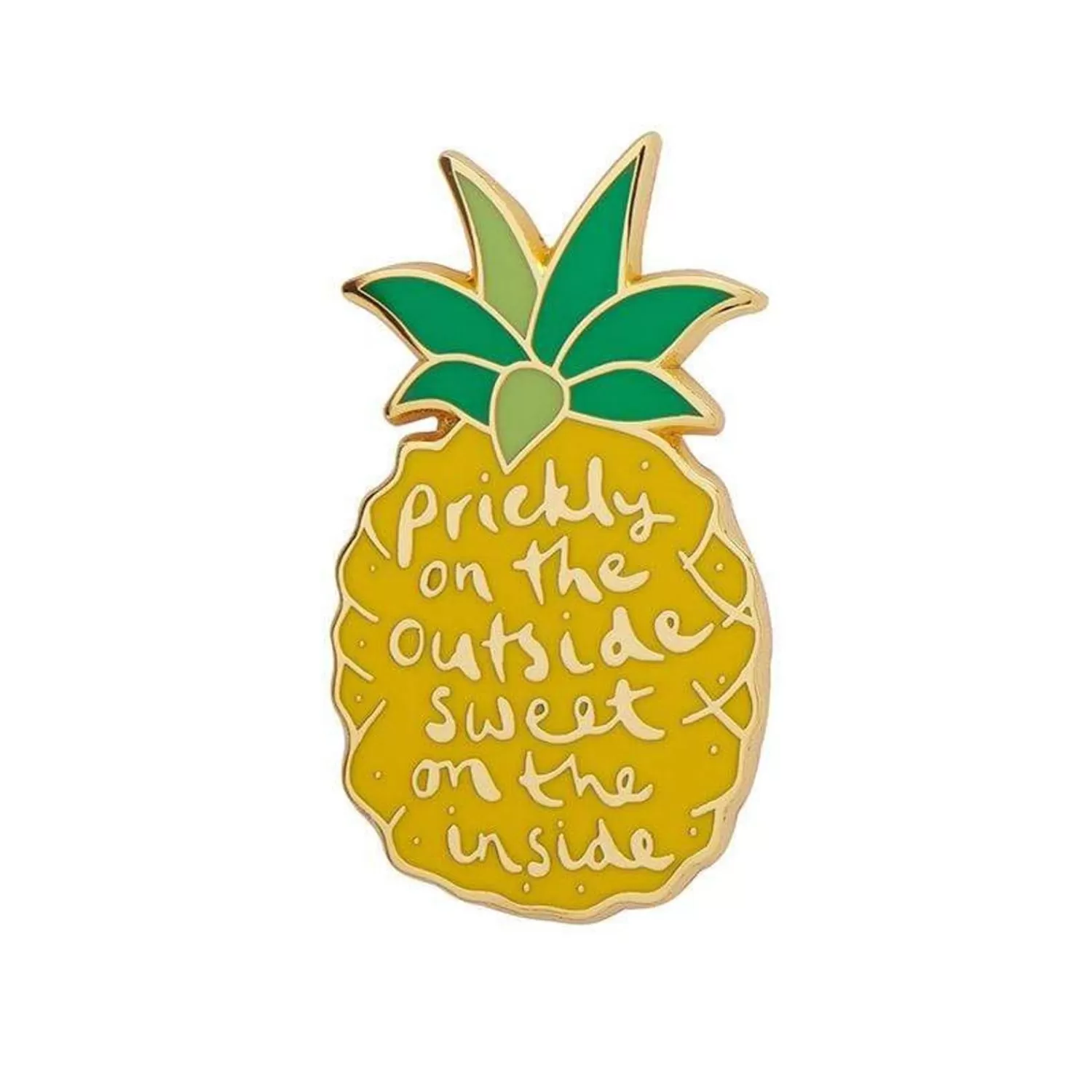 Prickly Pineapple Enamel Pin*Erstwilder Online