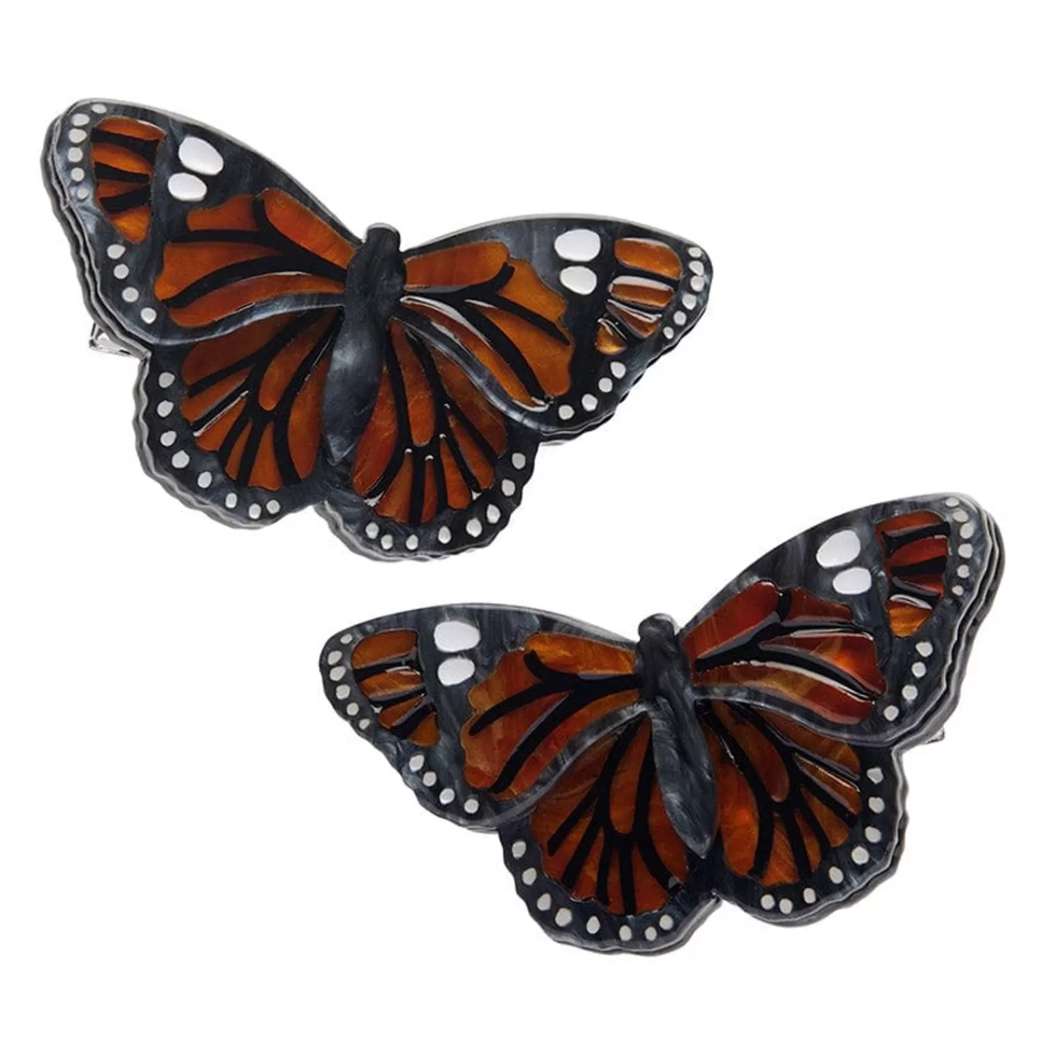 Prince Of Orange Hair Clips Set - 2 Piece*Erstwilder Clearance