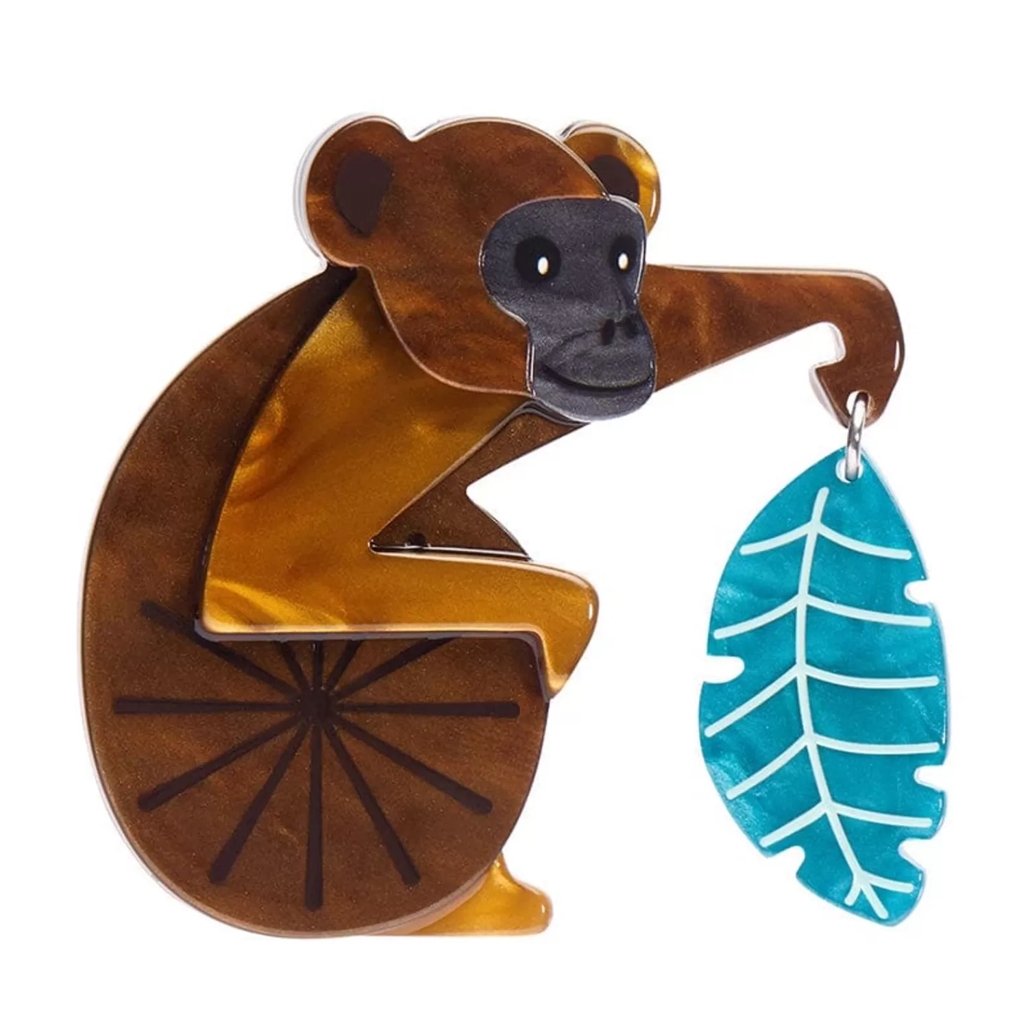 Princely Primate Brooch*Erstwilder Hot