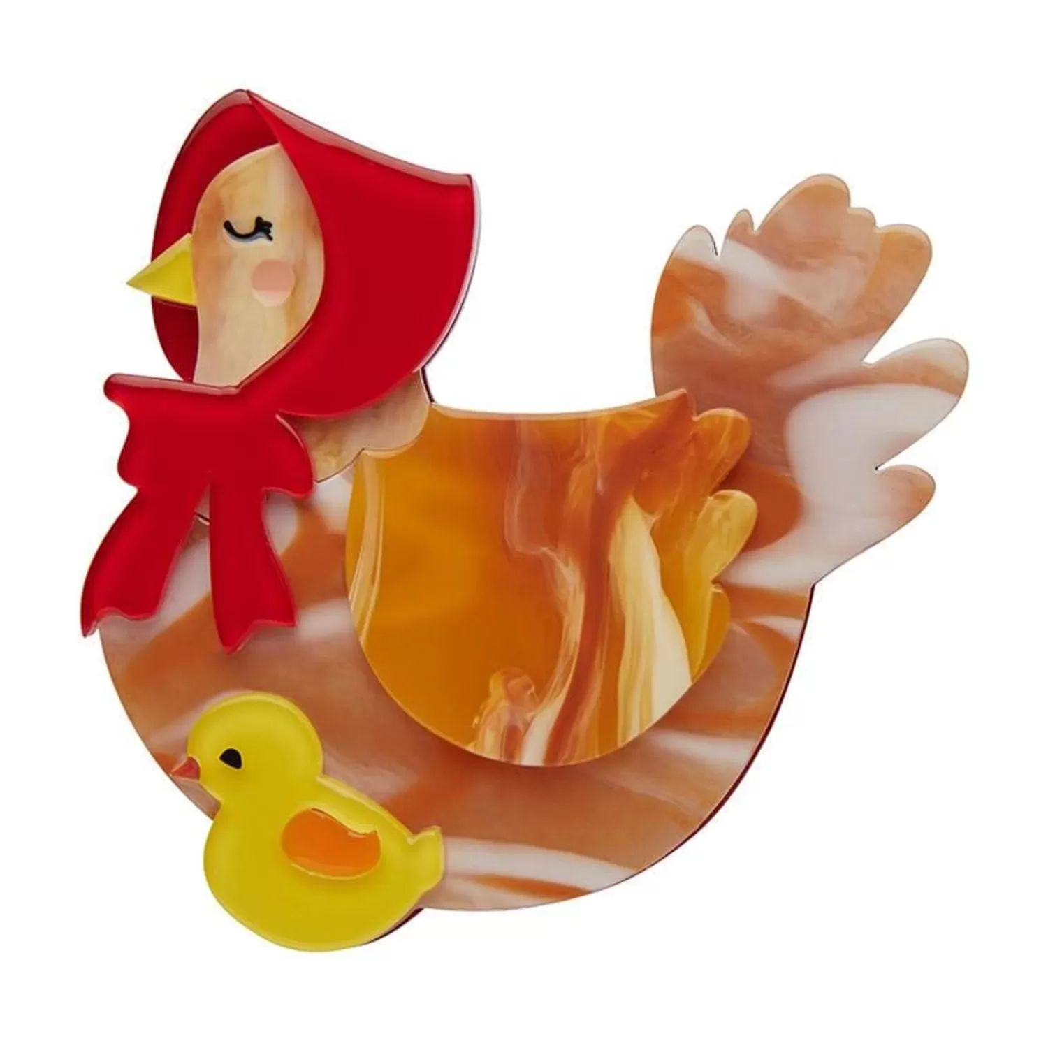 Proud Mother Hen Brooch*Erstwilder Discount