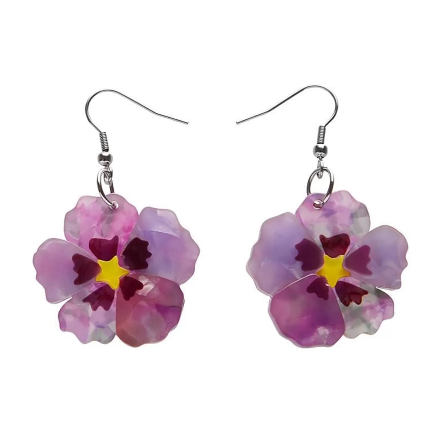 Purple Prose Earrings*Erstwilder Clearance