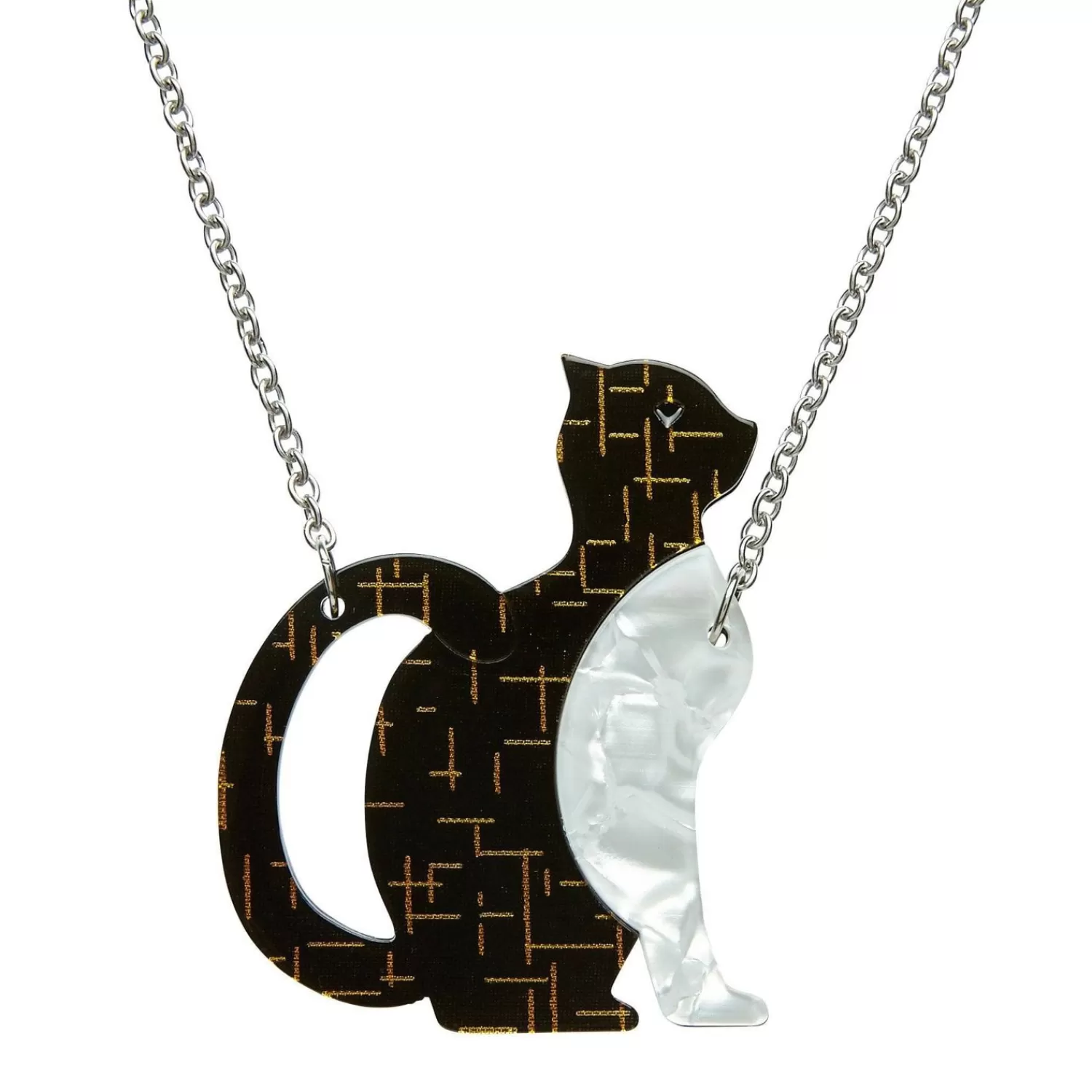 Purrfectly Content Cat Necklace*Erstwilder Fashion