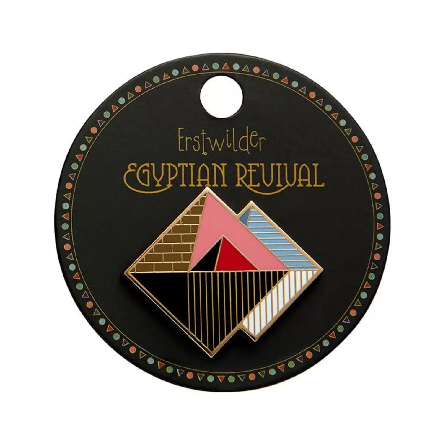 Pyramids Of Giza Enamel Pin*Erstwilder Shop