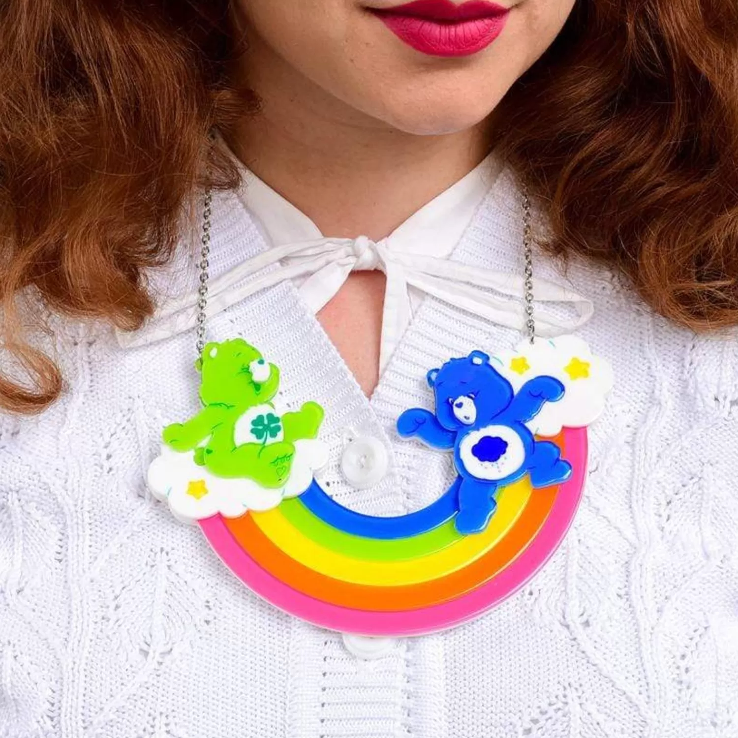 Rainbow Friends Necklace*Erstwilder Sale