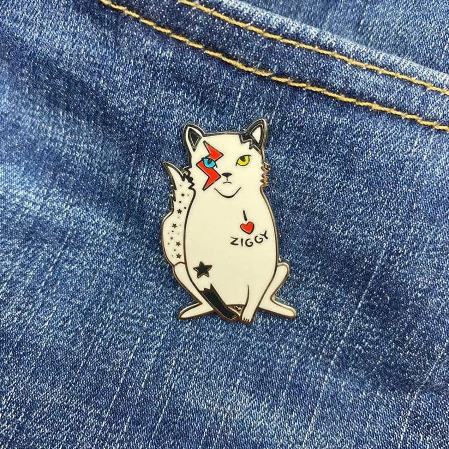 Rebel, Rebel Enamel Pin*Erstwilder Store