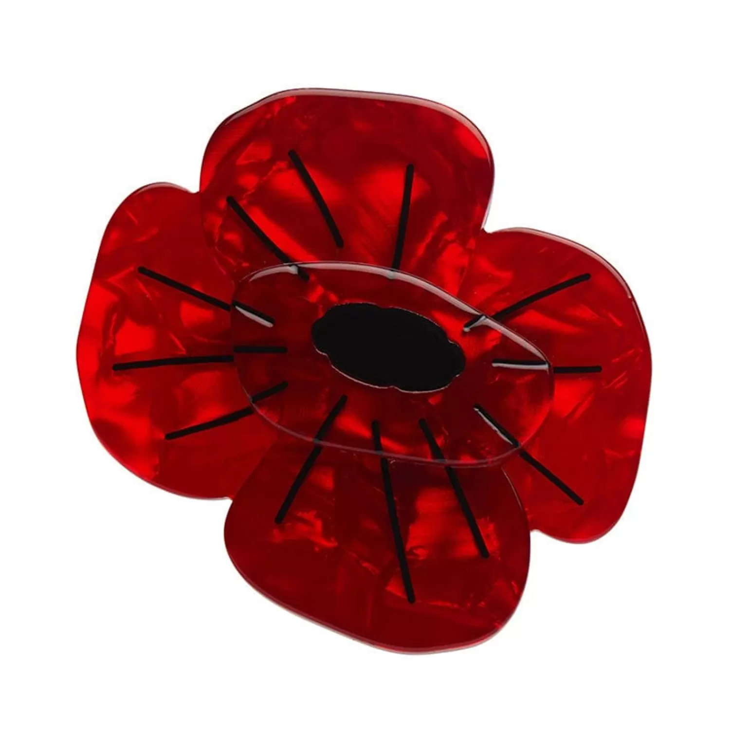 Remembrance Poppy Brooch*Erstwilder Best Sale