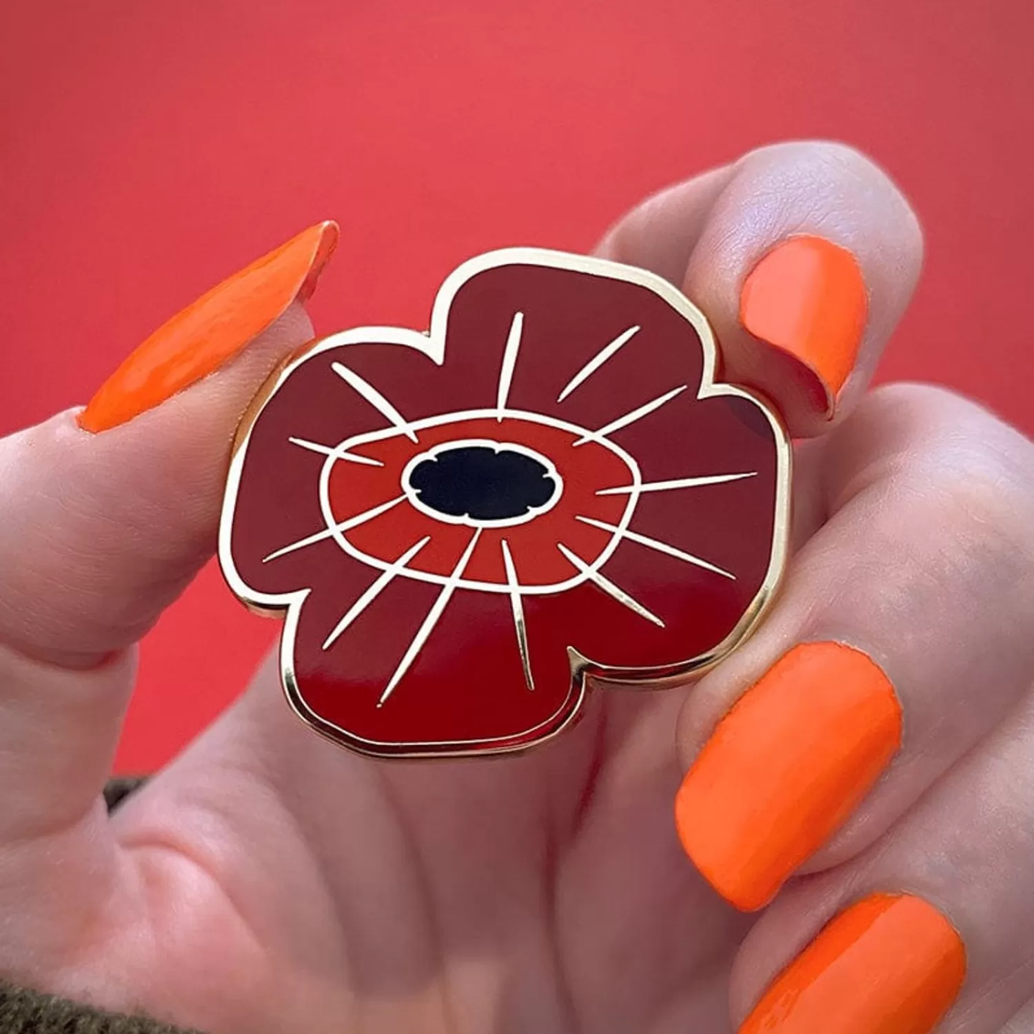 Remembrance Poppy Enamel Pin*Erstwilder Store