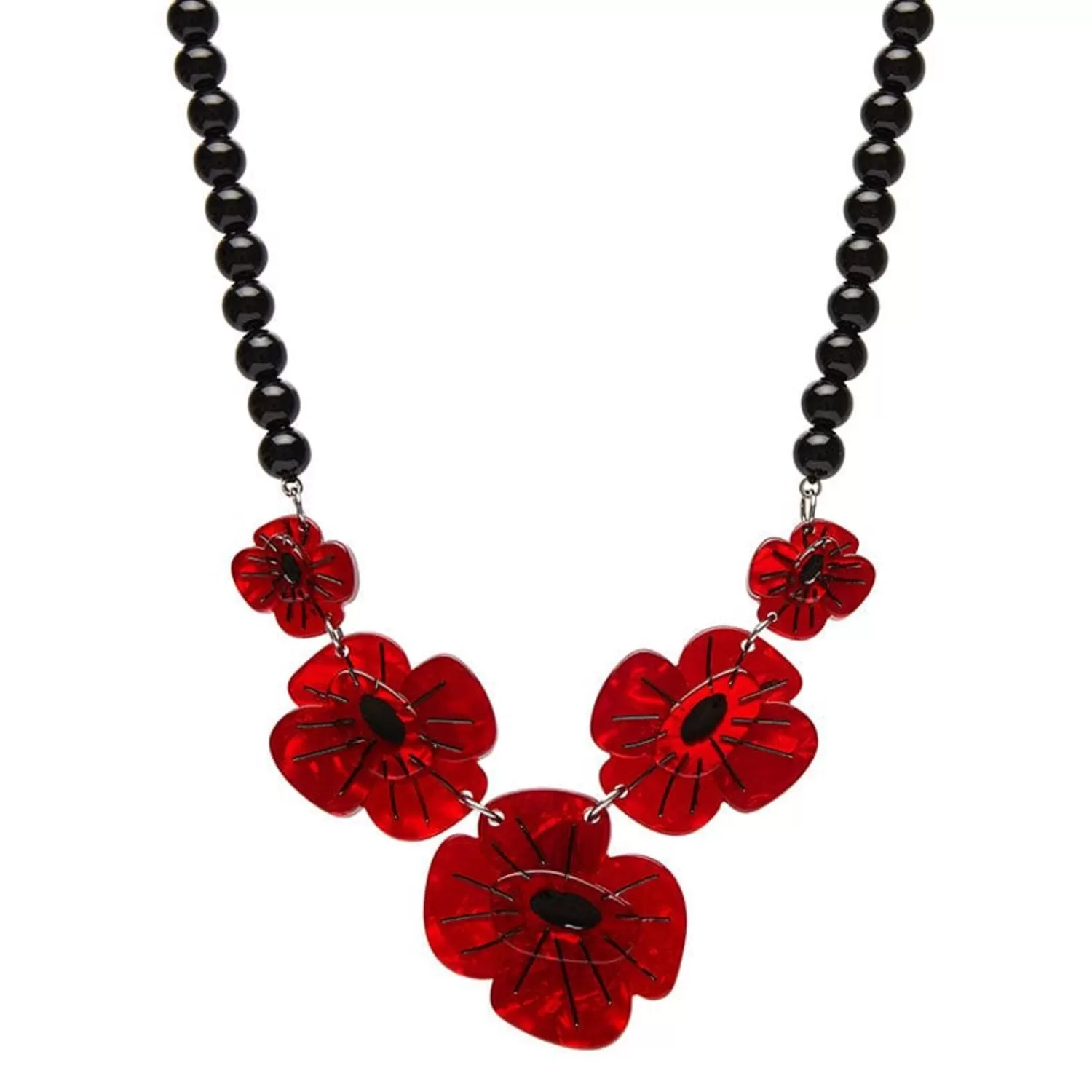 Remembrance Poppy Necklace*Erstwilder Online