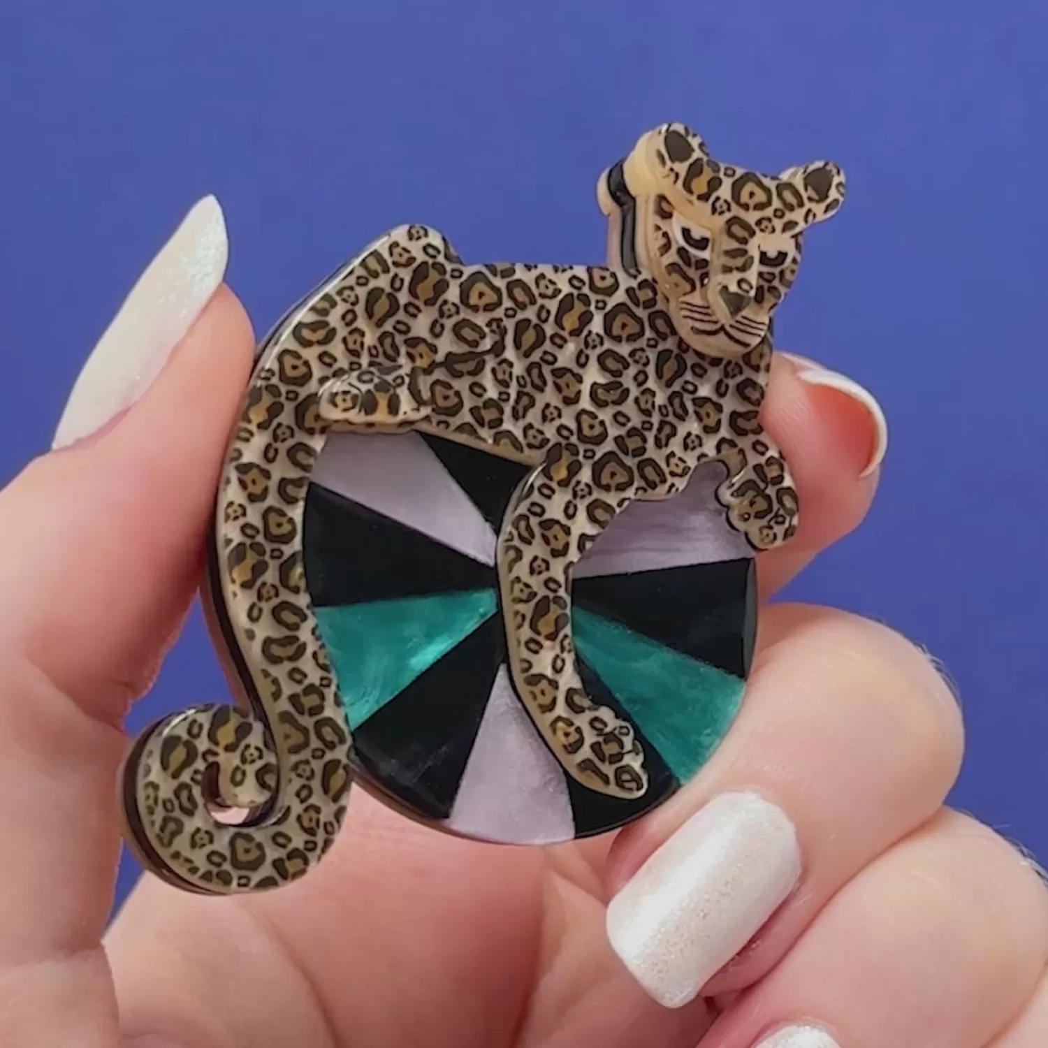 Roaring Opulence Brooch*Erstwilder New