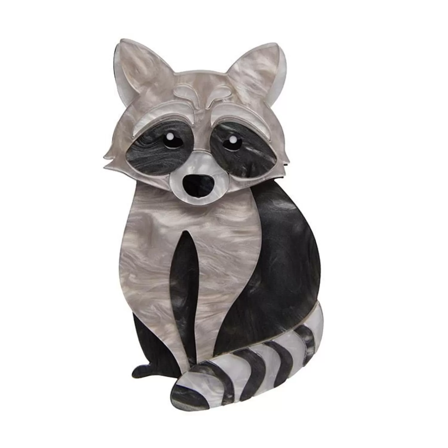 Rocket'S Riot Raccoon Brooch*Erstwilder Discount