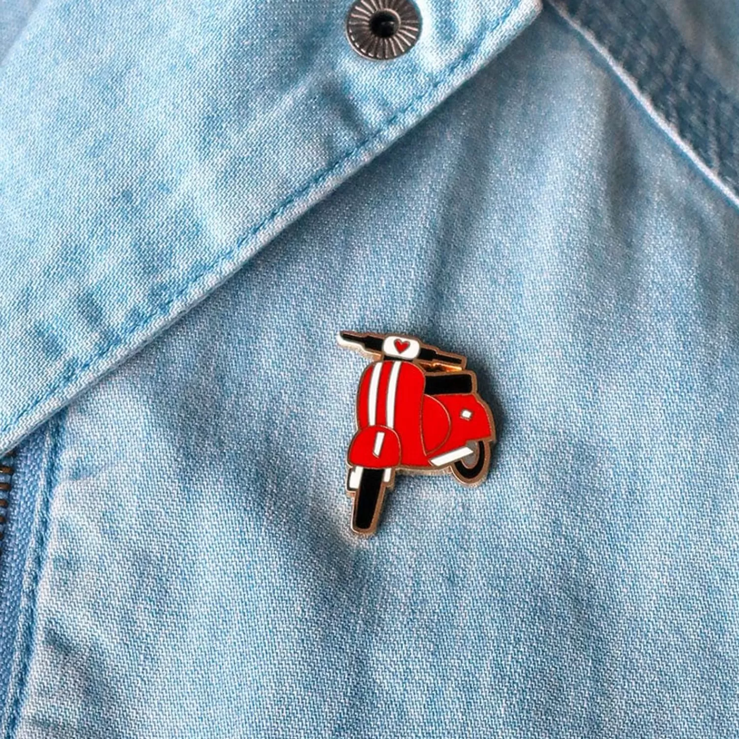 Roman Holiday Enamel Pin*Erstwilder Outlet