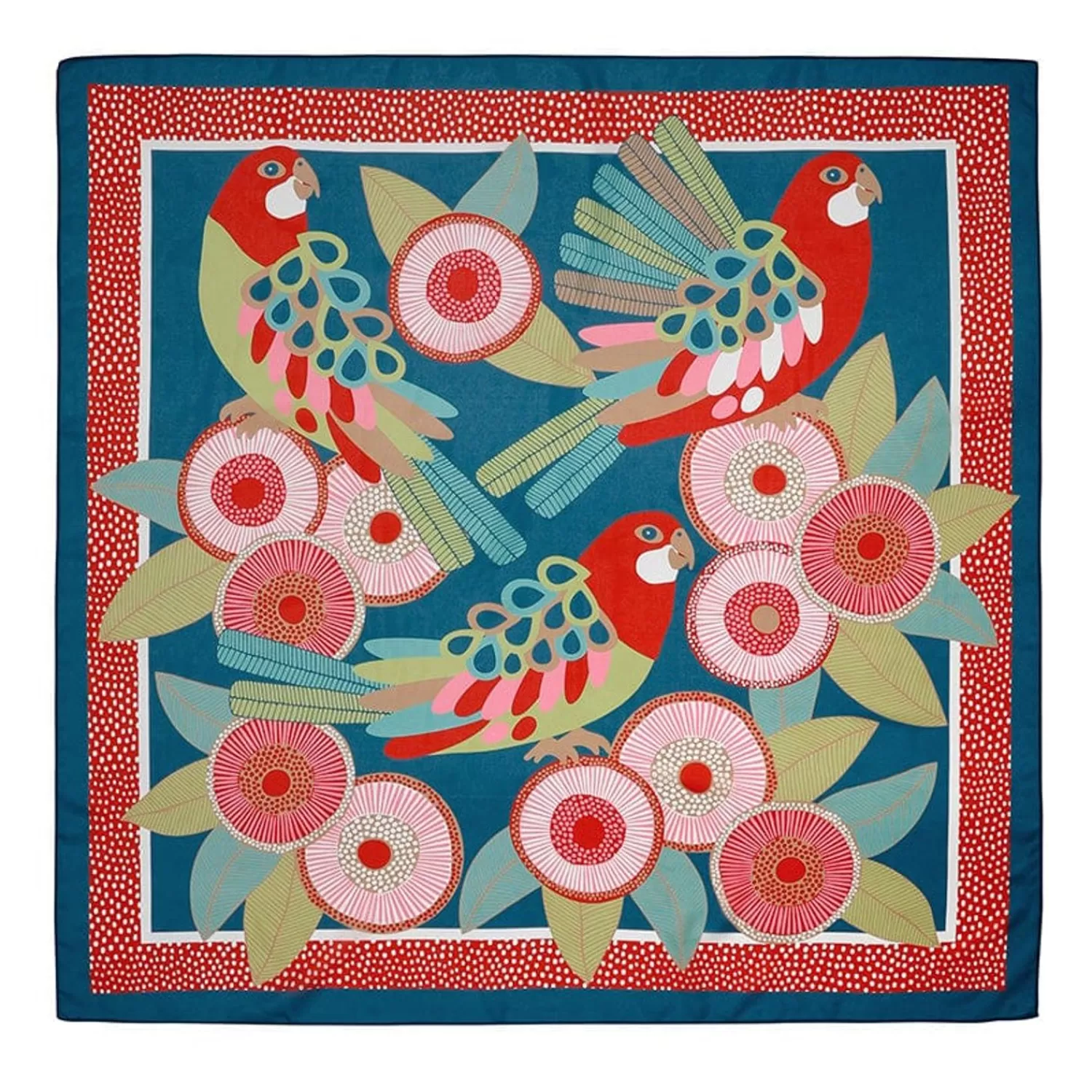 Rosie Rosella Square Scarf*Erstwilder Online