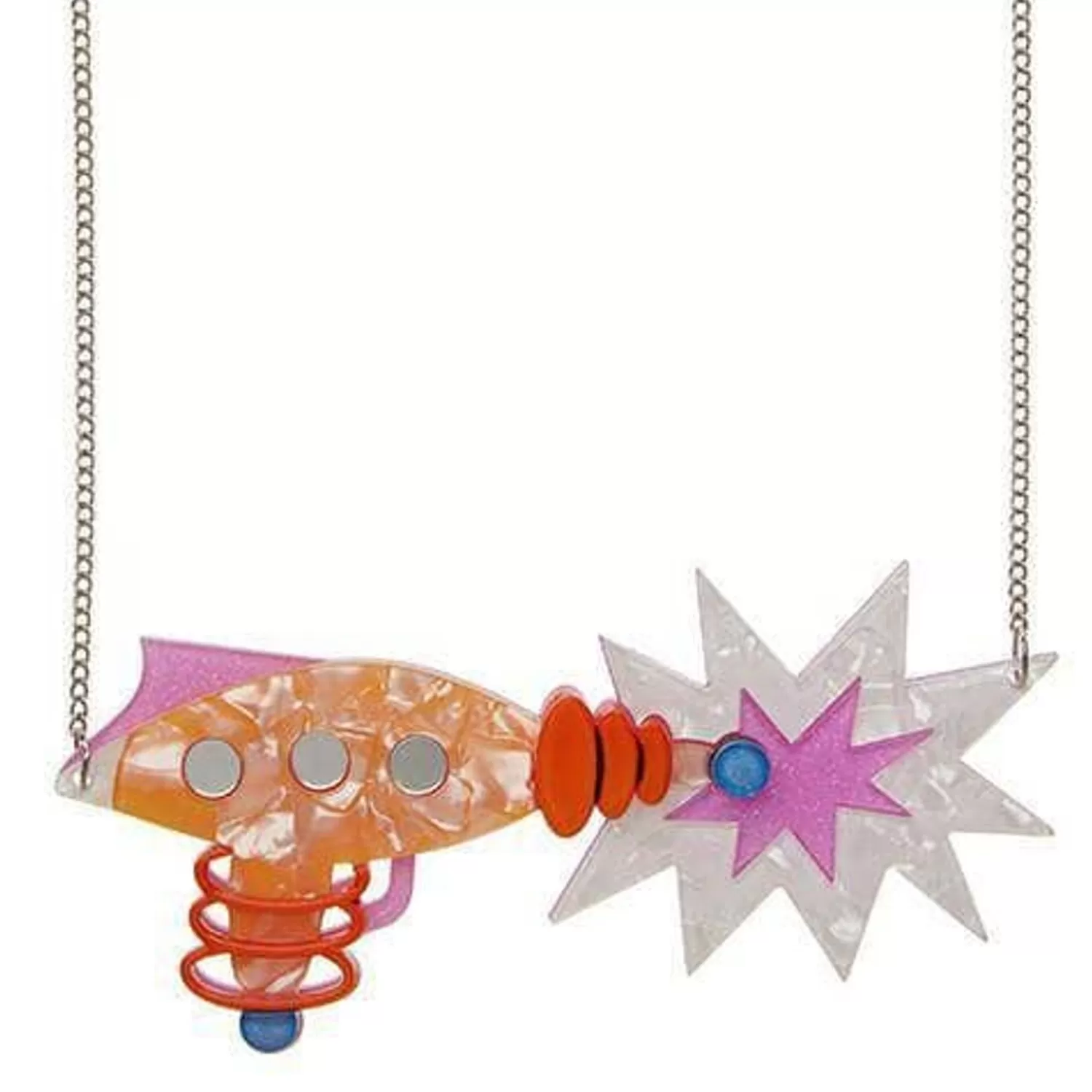 Roxy'S Ray Gun Necklace*Erstwilder Hot