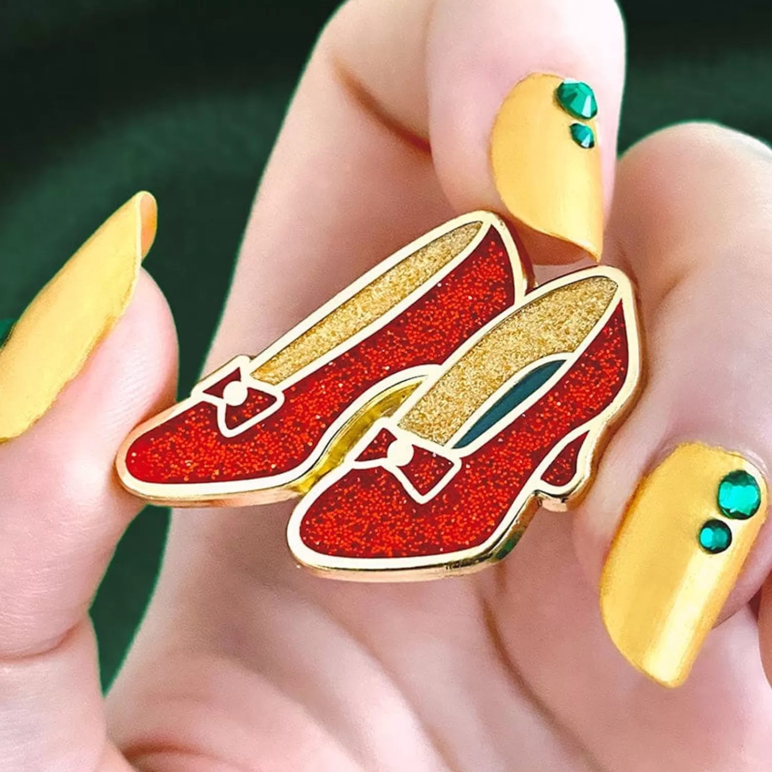 Ruby Slippers Enamel Pin*Erstwilder Cheap