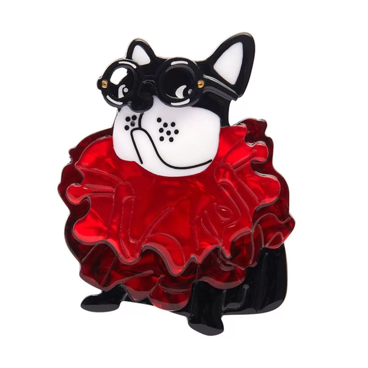 Ruff Ruff-Les Mini Brooch*Erstwilder Outlet