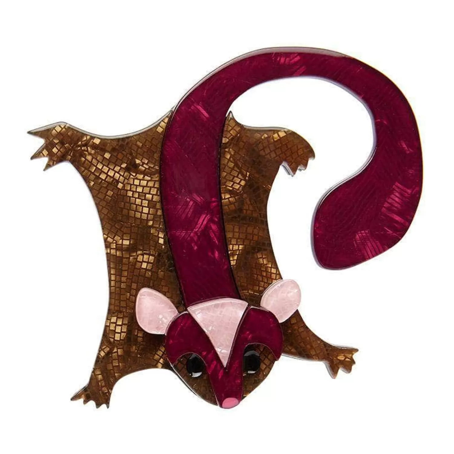 Saba Sweet Sugar Glider Brooch*Erstwilder Cheap