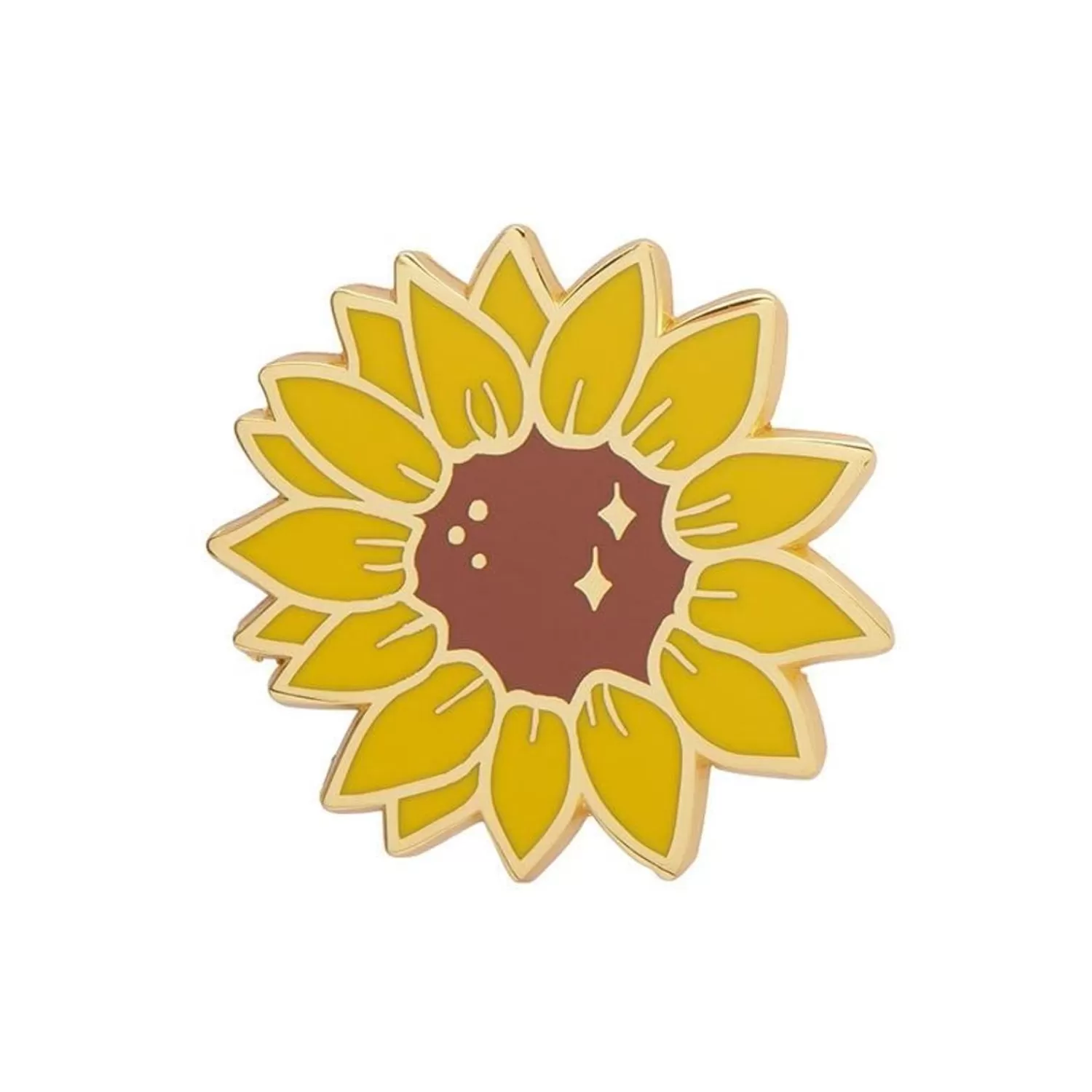 Salubrious Sunflower Enamel Pin*Erstwilder Flash Sale