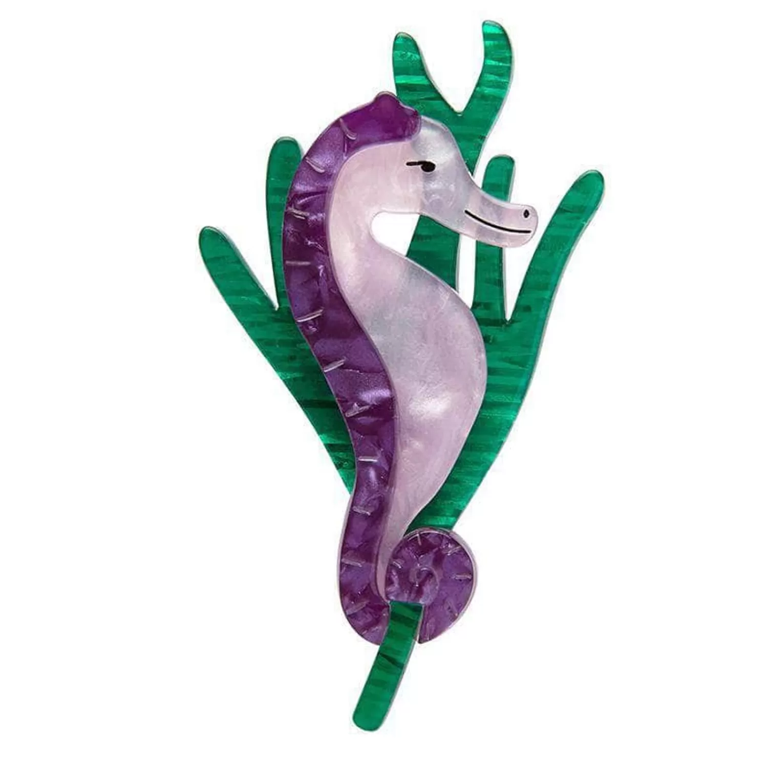 Sandy The Shy Seahorse Brooch*Erstwilder Hot