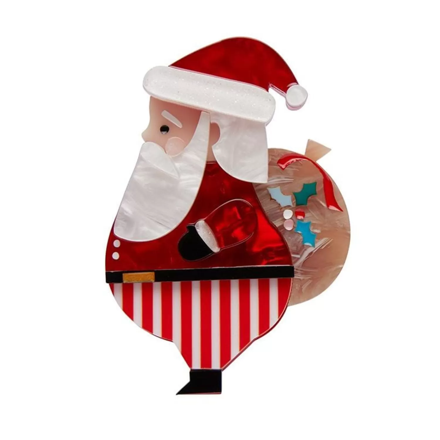 Santa Clause Brooch*Erstwilder Cheap