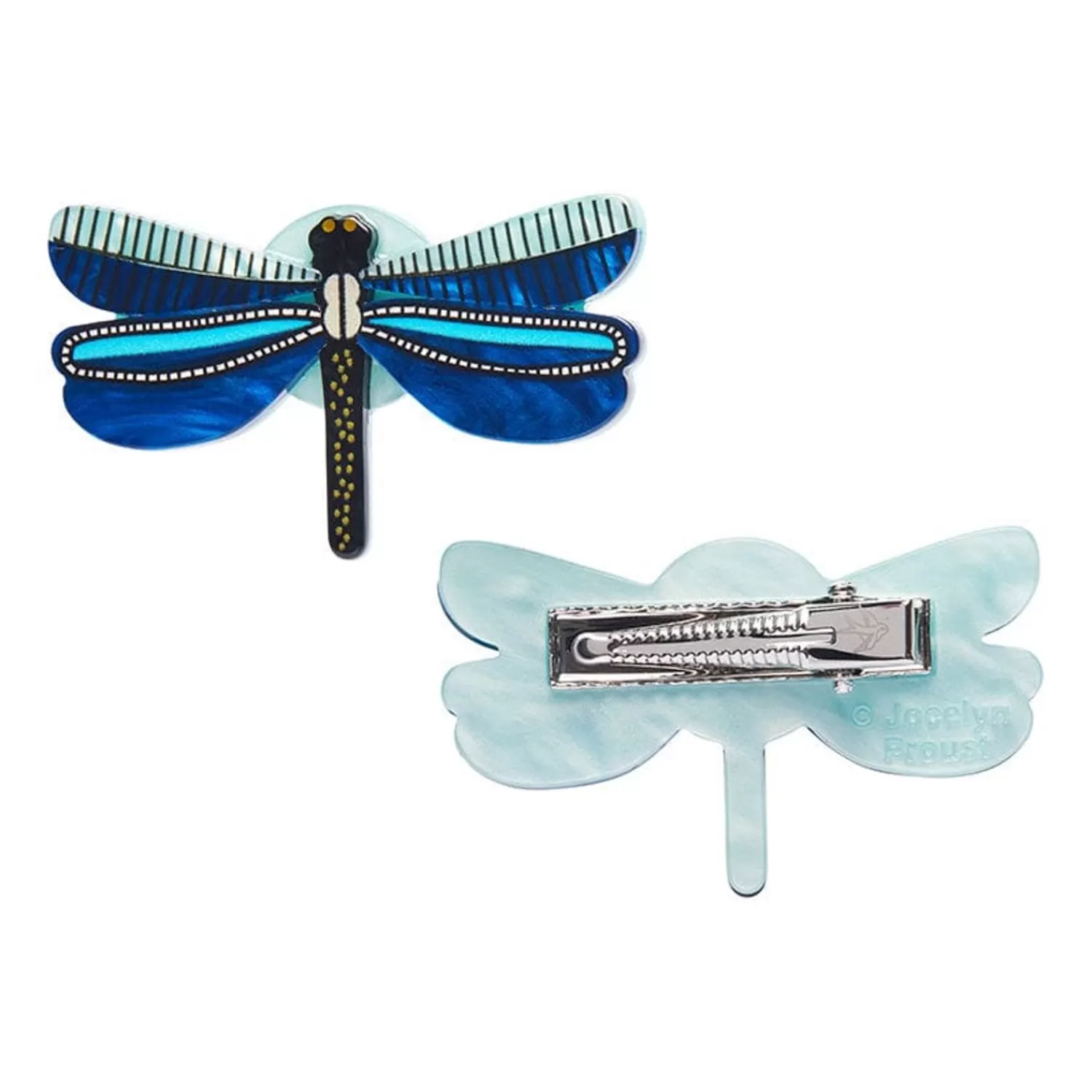 Sapphire Sky Dancer Hair Clips Set - 2 Piece*Erstwilder Hot