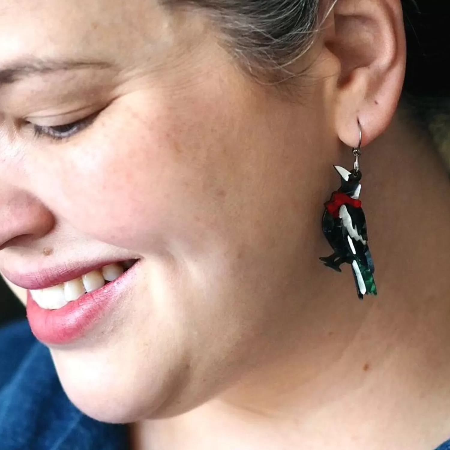 Seasonal Songbird Earrings*Erstwilder Hot