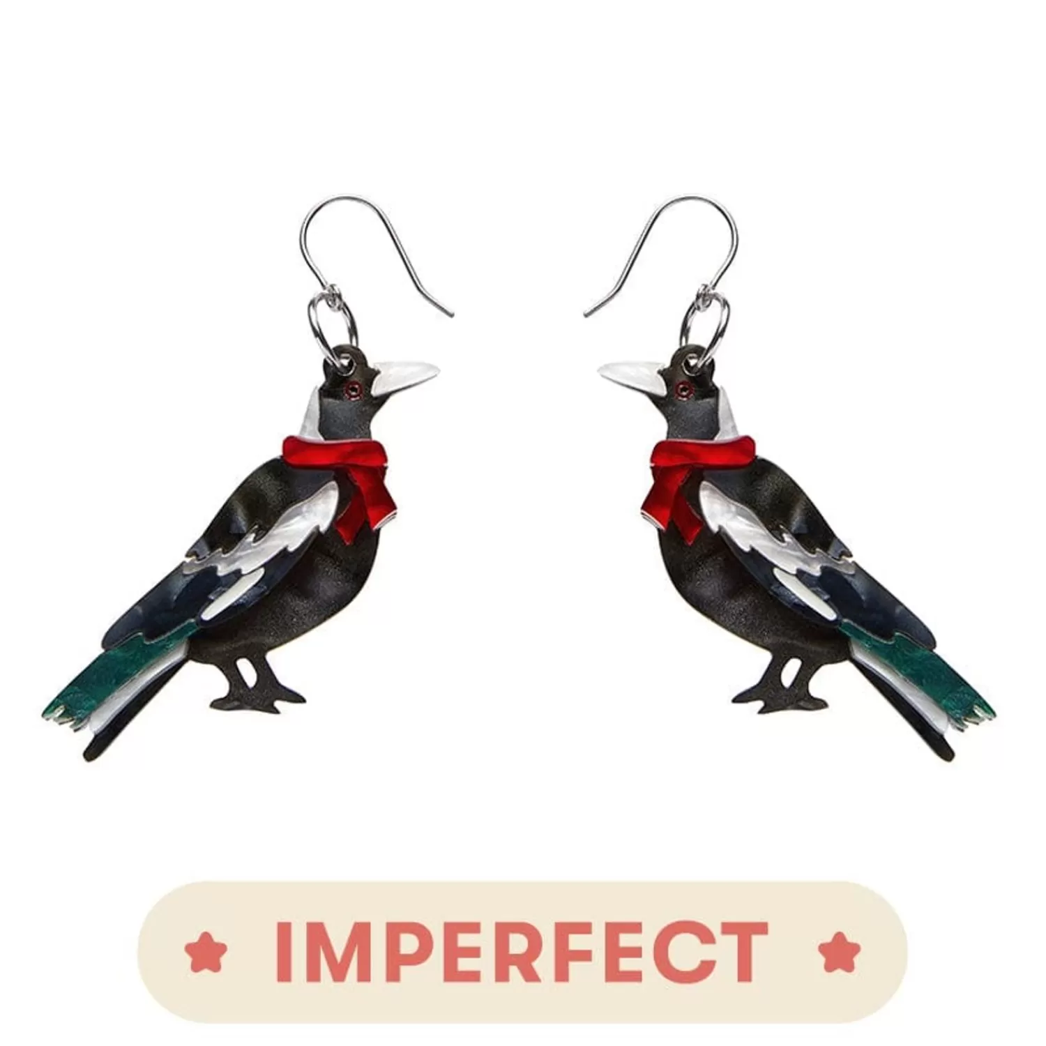 Seasonal Songbird Earrings (Imperfect)*Erstwilder Flash Sale