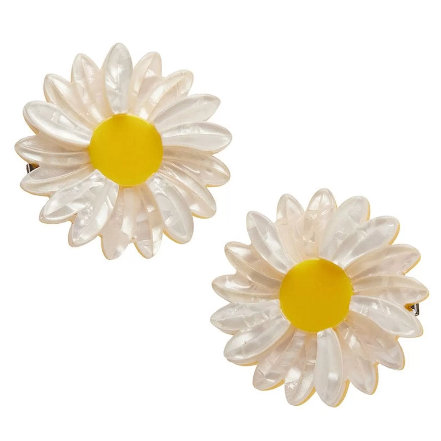 She Loves Me Daisy Hair Clips Set - 2 Piece*Erstwilder Hot