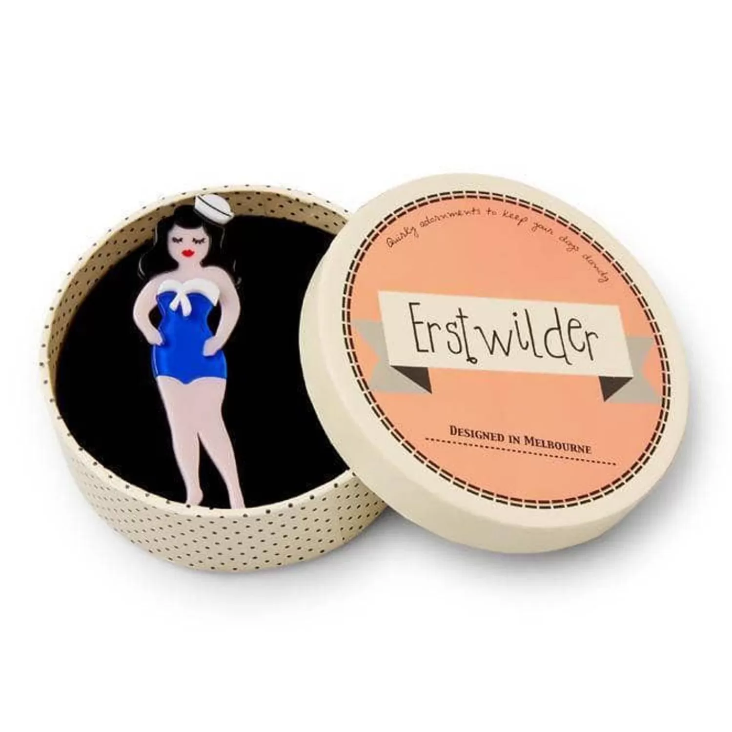 She Sells Sea Shells Brooch*Erstwilder Shop