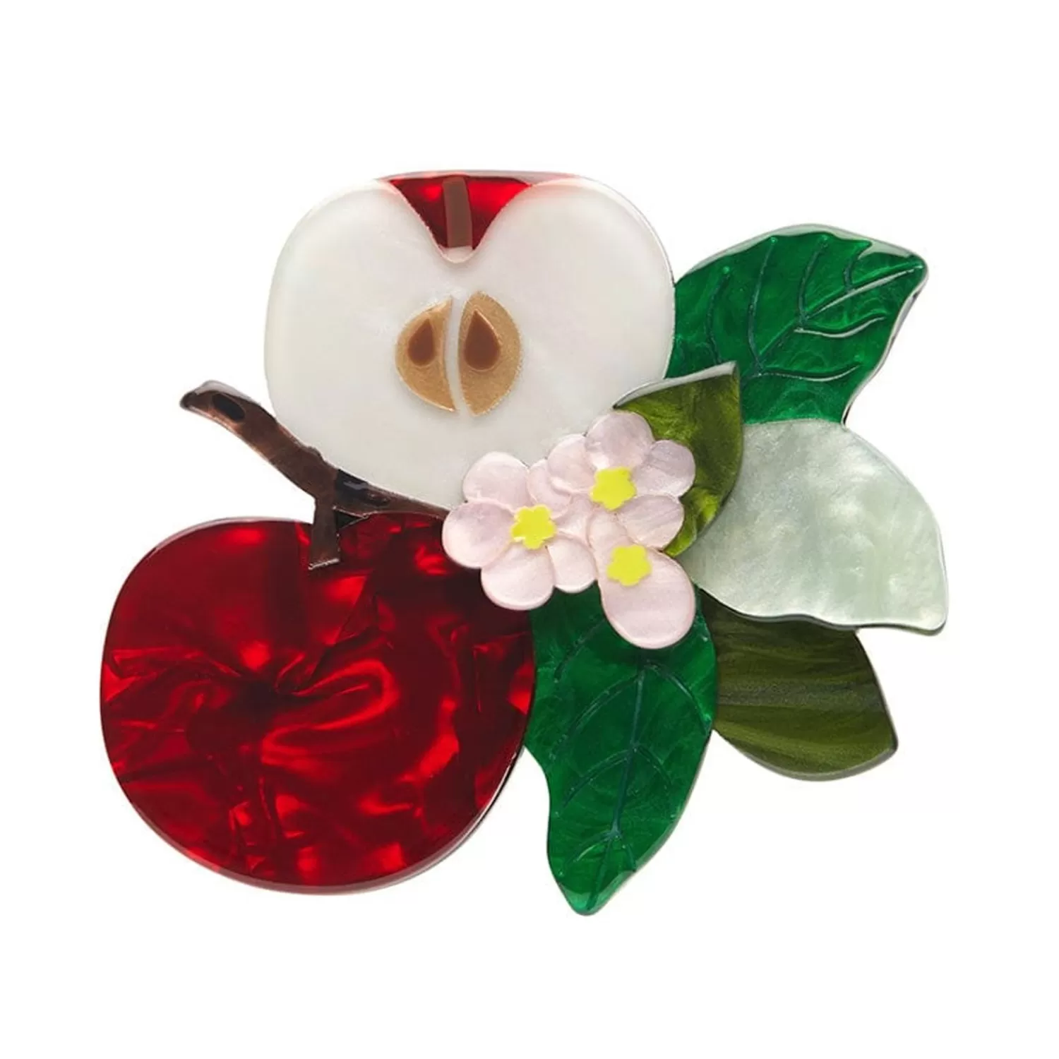 She'S Apples Brooch*Erstwilder Clearance