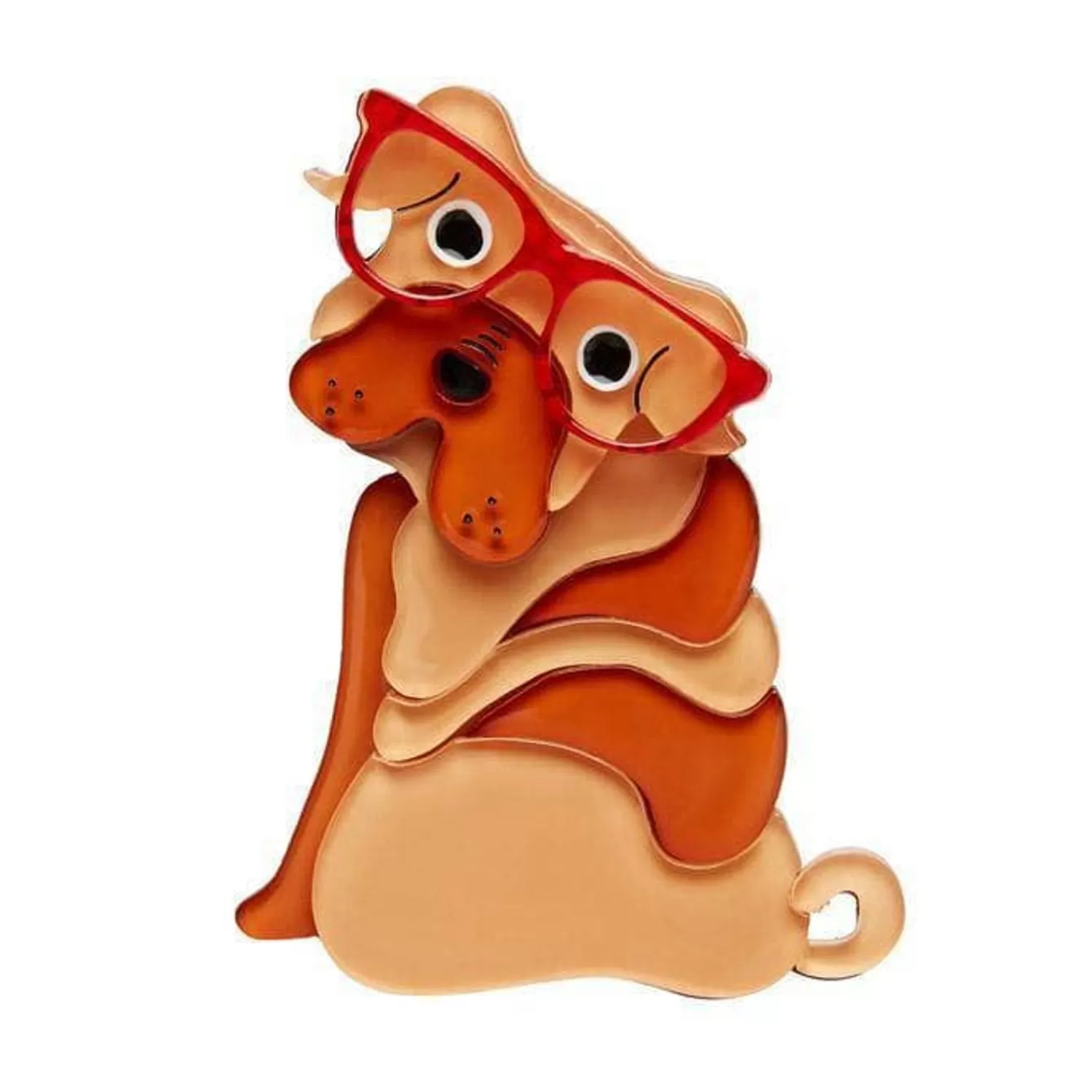 Shi-Ping The Shar Pei Dog Brooch*Erstwilder Sale