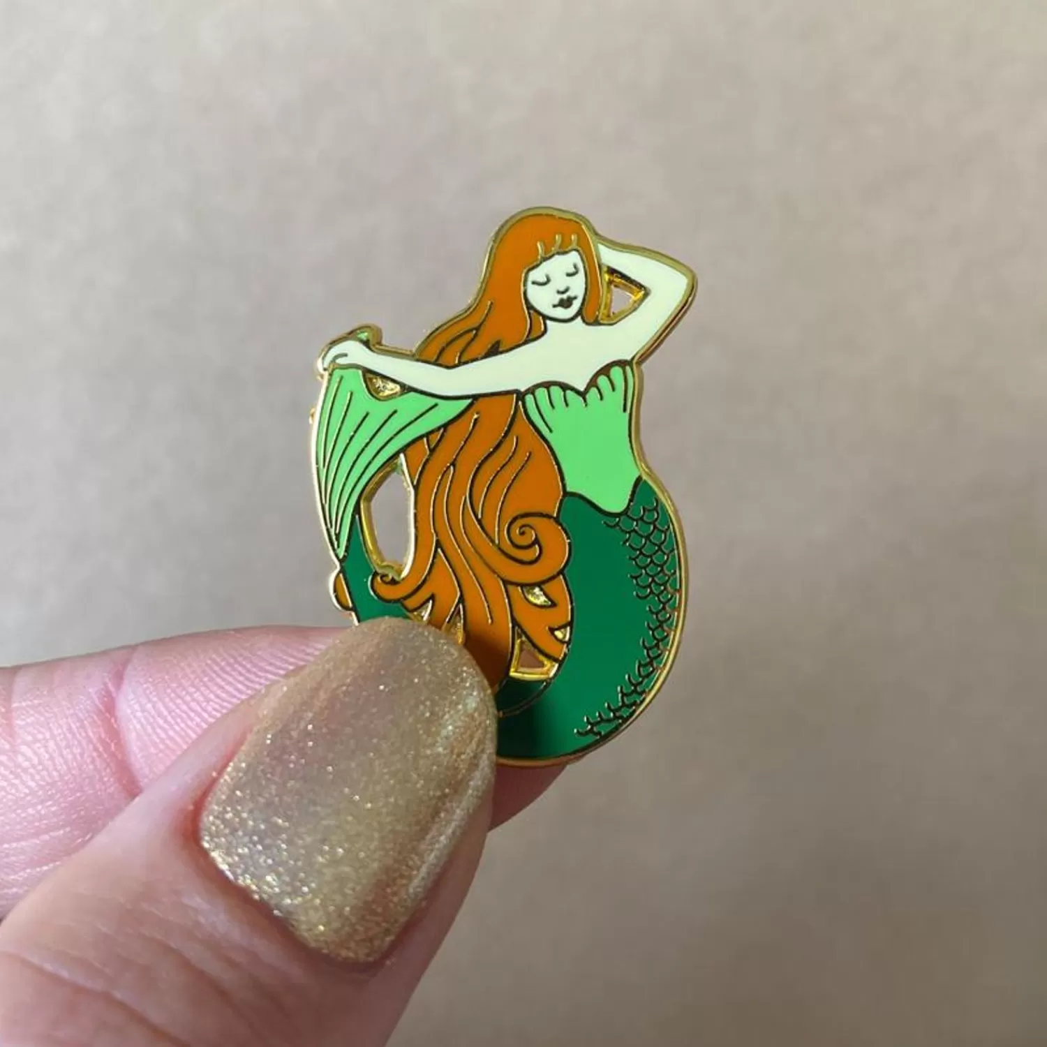 Siren'S Call Enamel Pin*Erstwilder Fashion