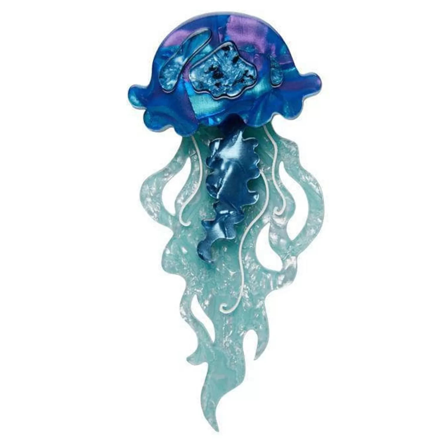 Slippin' Under Jellyfish Brooch*Erstwilder Cheap