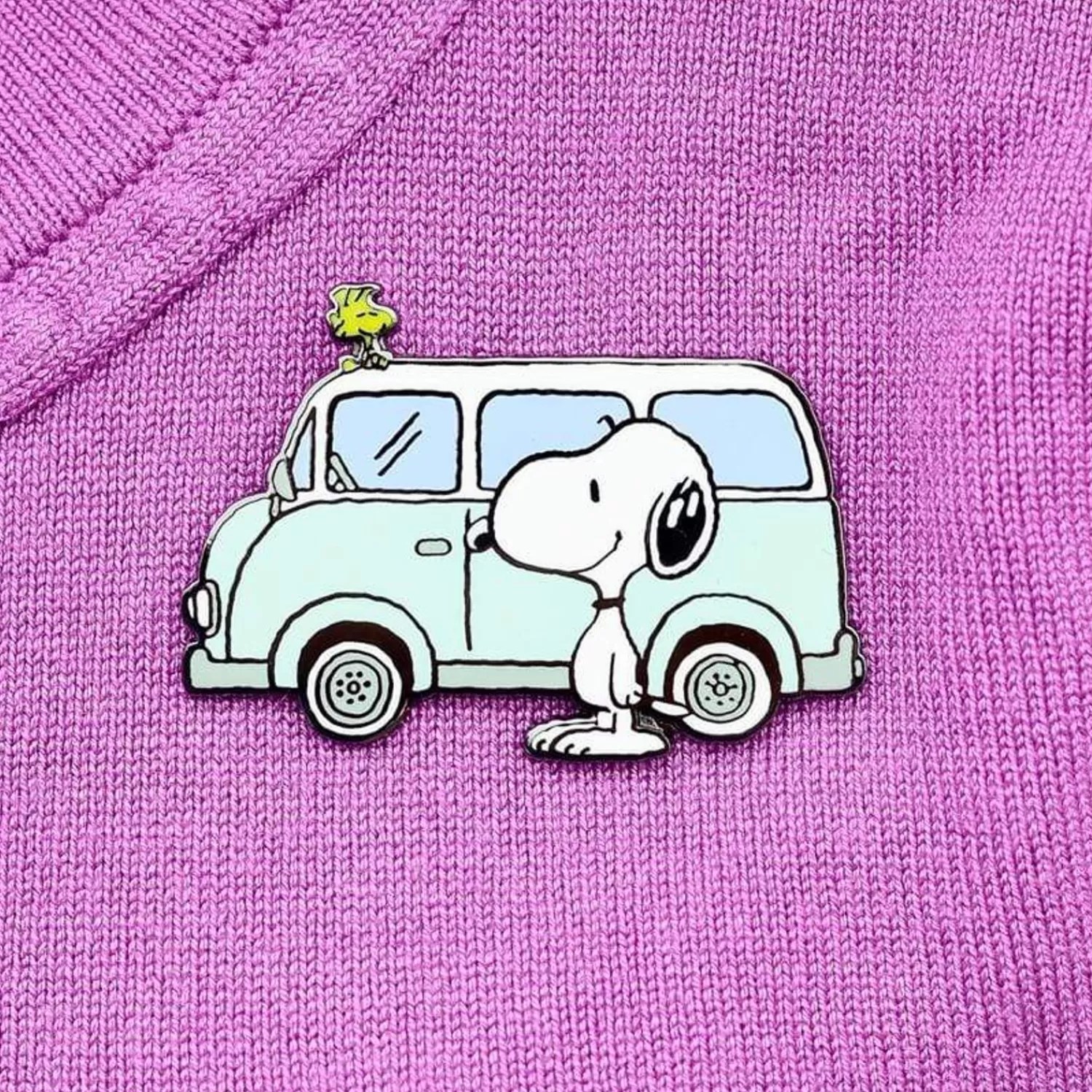 Snoopy On The Road Enamel Pin*Erstwilder Best Sale