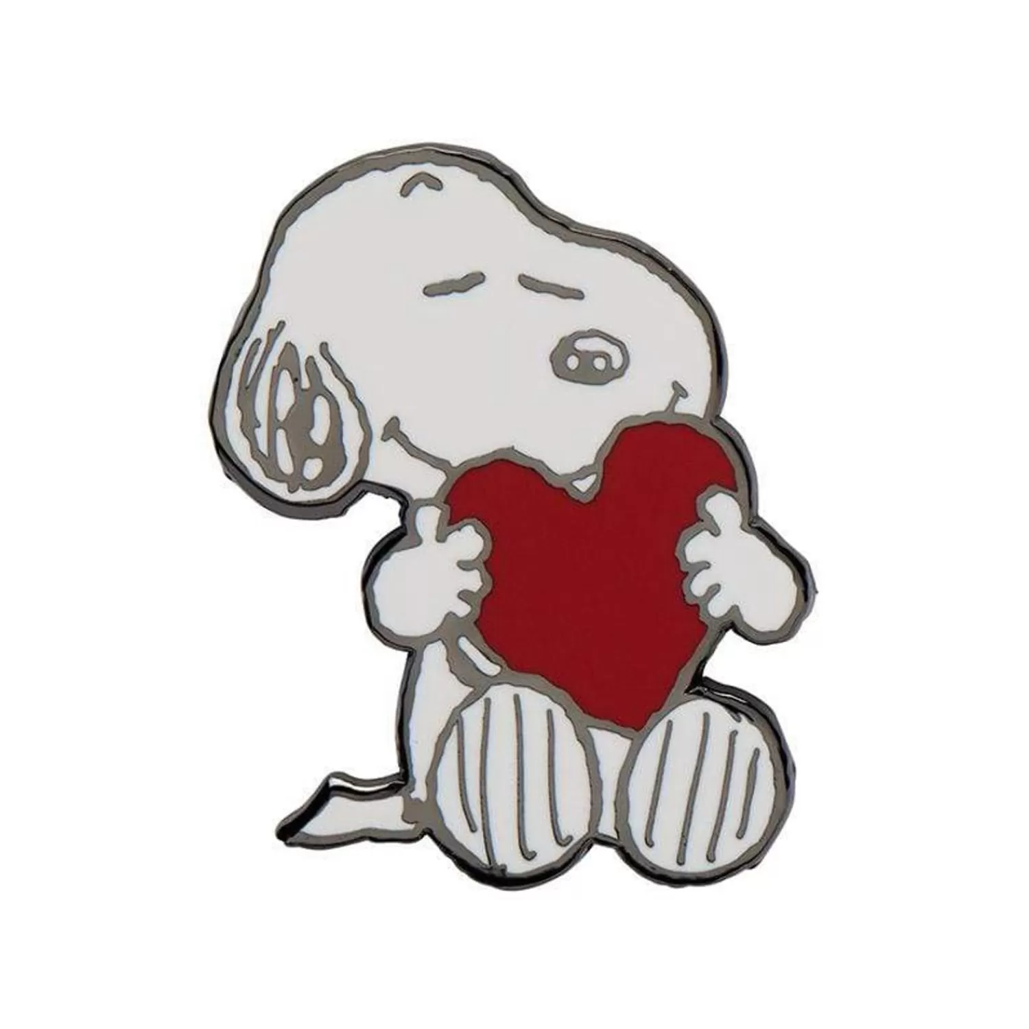 Snoopy'S Big Heart Enamel Pin*Erstwilder Flash Sale